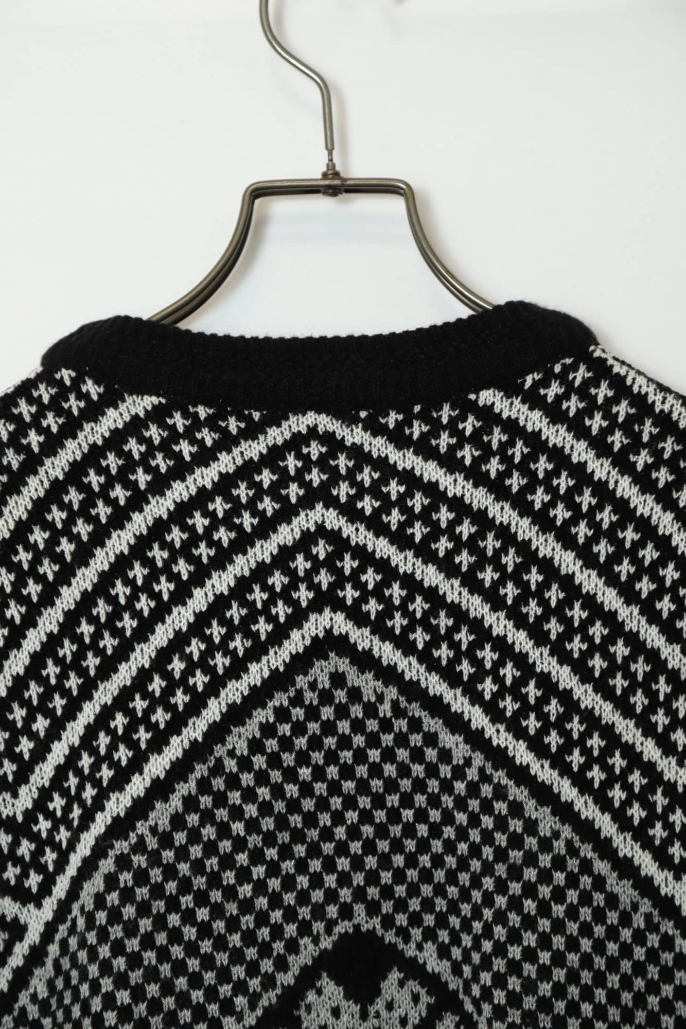 VINTAGE PRINTED KNITTED SWEATER/L - 画像 (8)