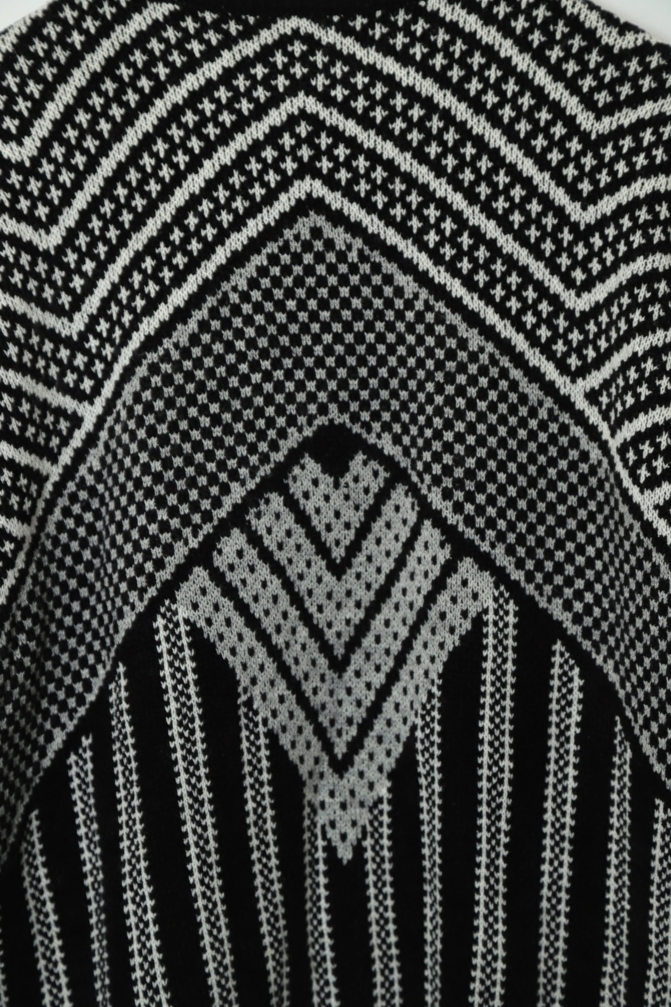VINTAGE PRINTED KNITTED SWEATER/L - 画像 (10)