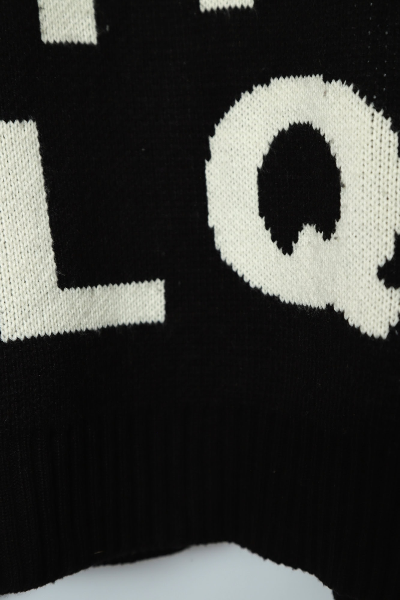 VINTAGE PRINTED KNITTED SWEATER/XL - 画像 (6)