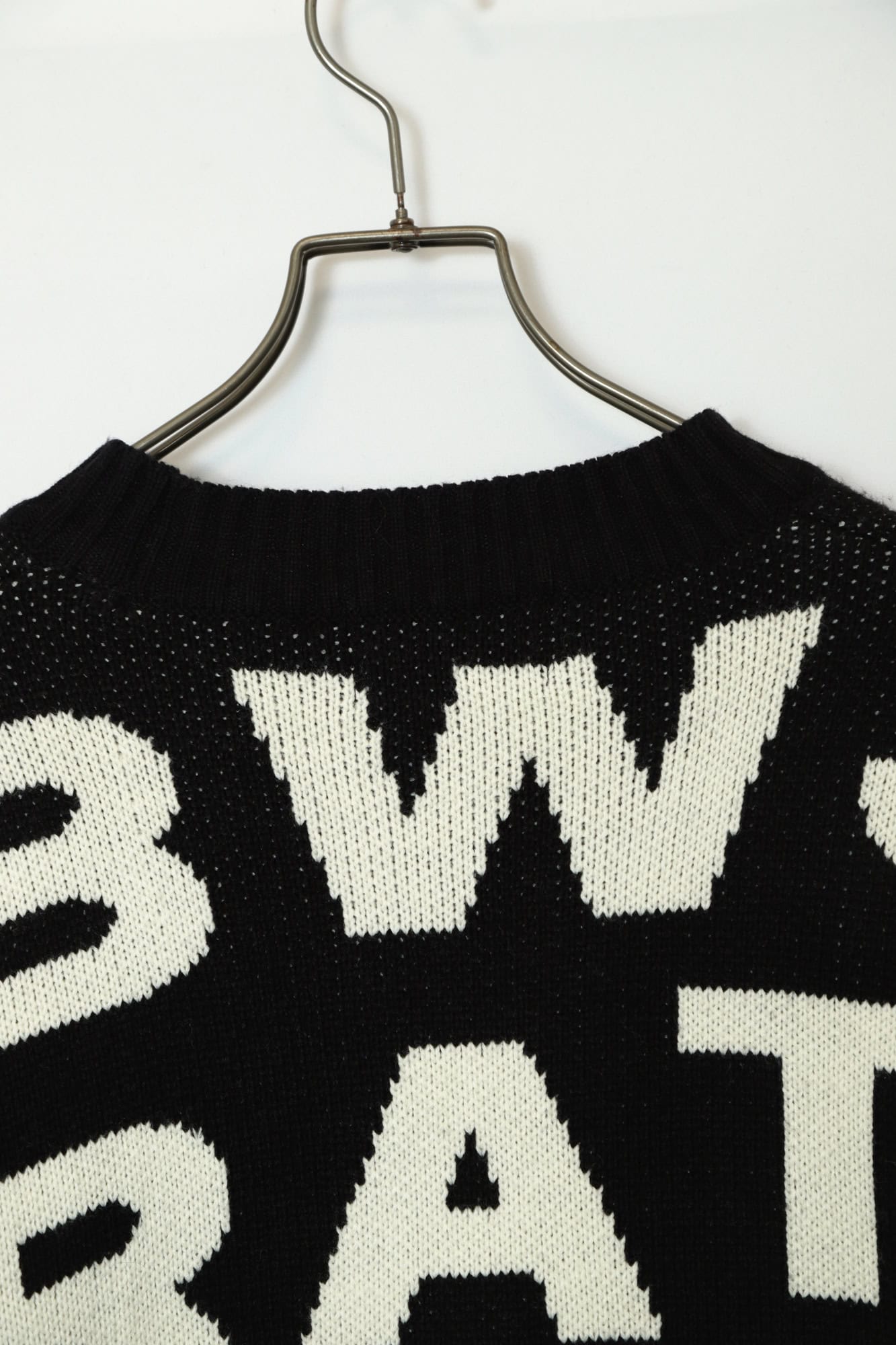 VINTAGE PRINTED KNITTED SWEATER/XL - 画像 (8)