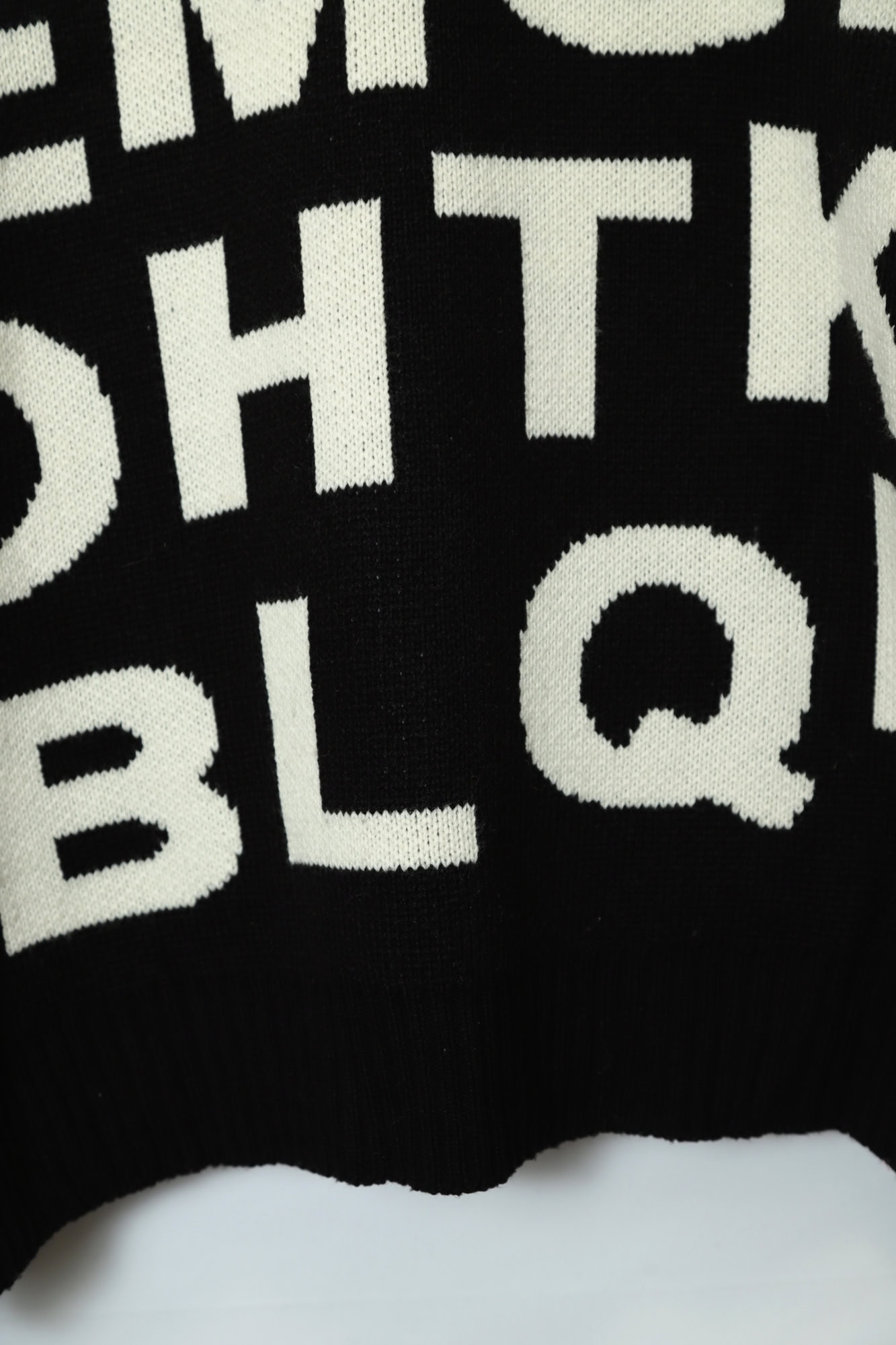 VINTAGE PRINTED KNITTED SWEATER/XL - 画像 (10)