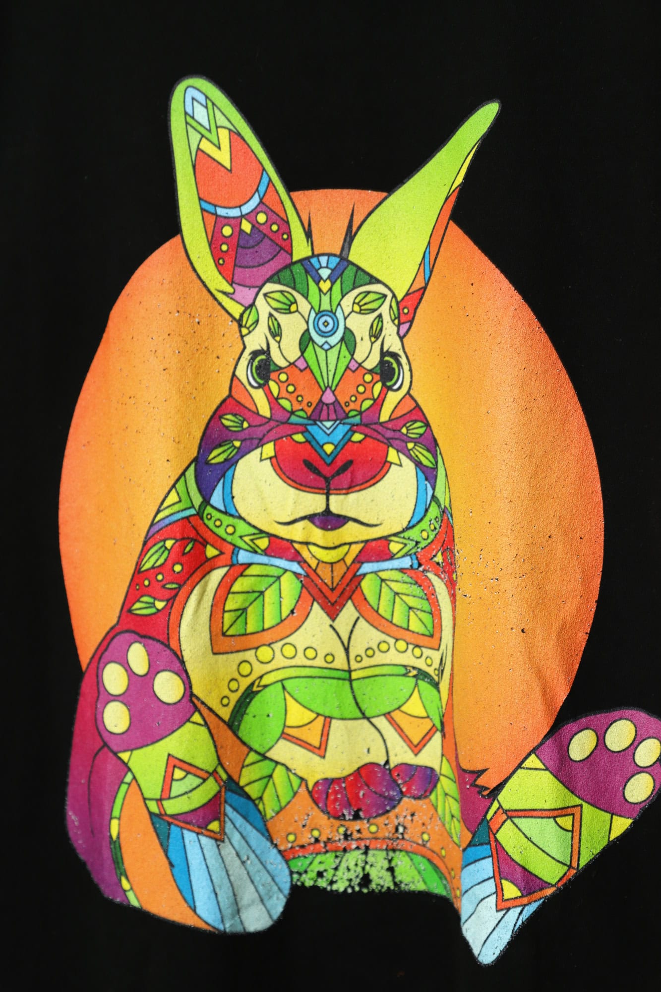 VINTAGE PRINTED T-SHIRT/L - 画像 (4)