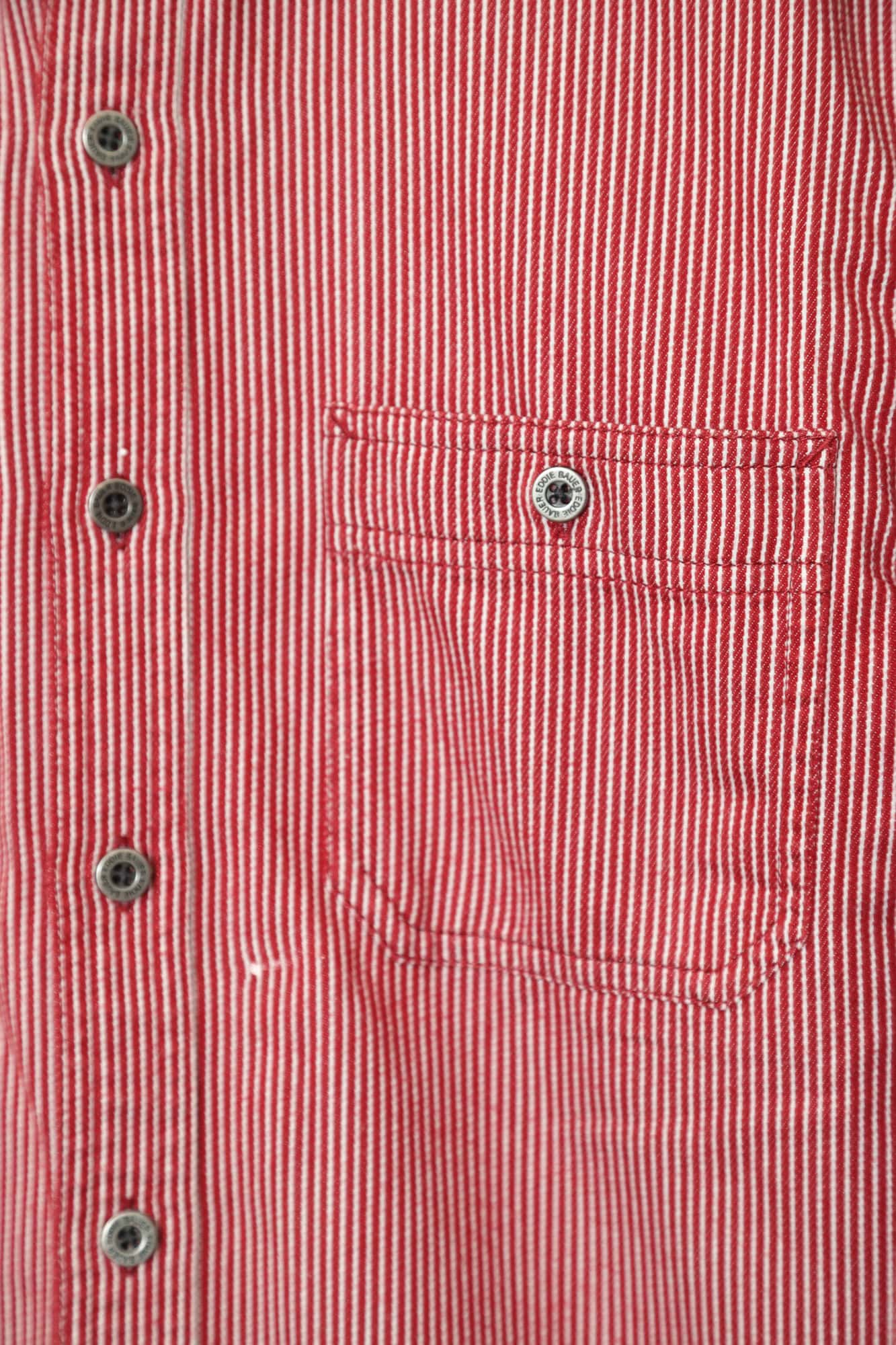 USED EDDIE BAUER STRIPE SHIRT/M - 画像 (3)