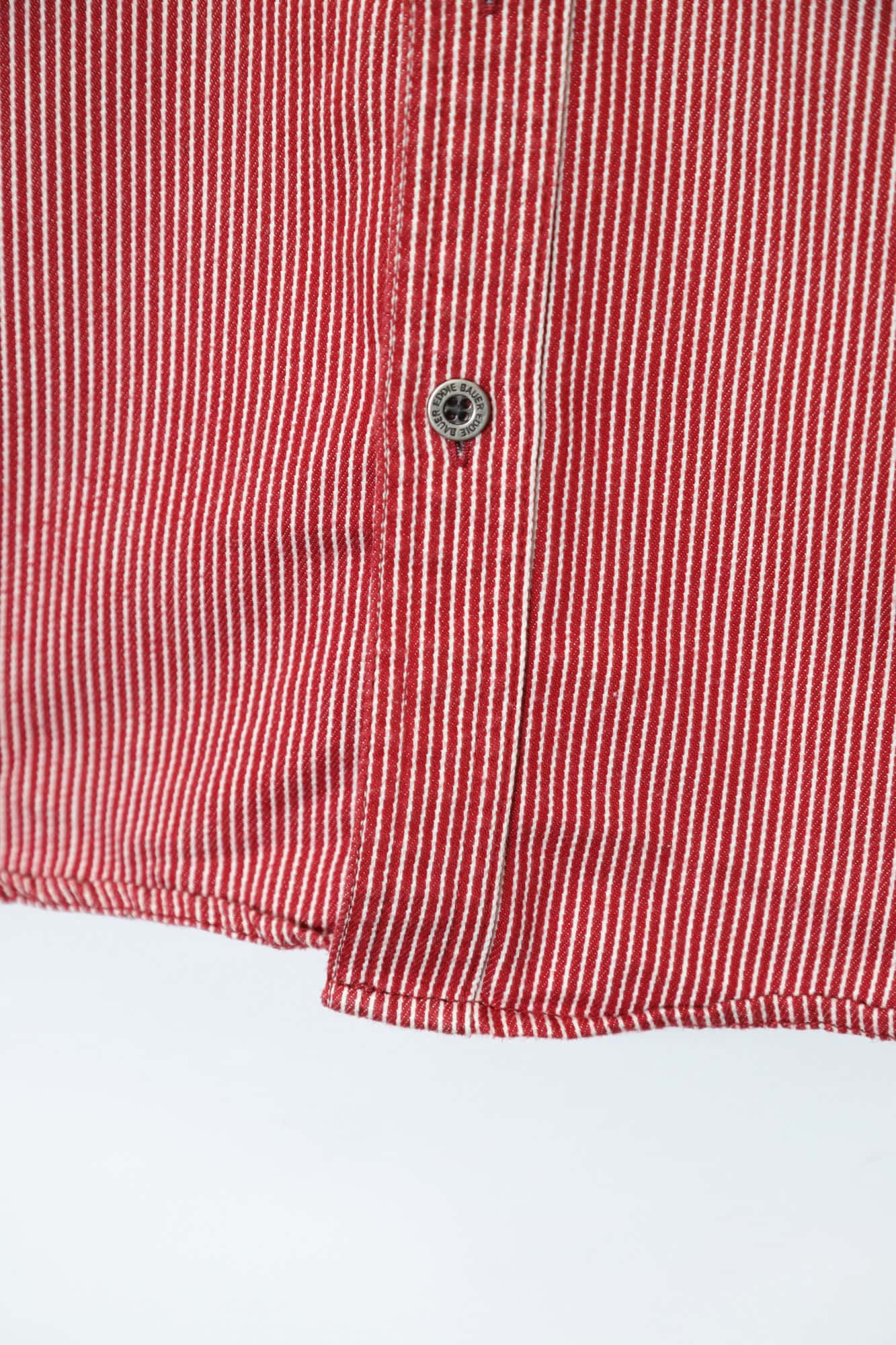 USED EDDIE BAUER STRIPE SHIRT/M - 画像 (5)