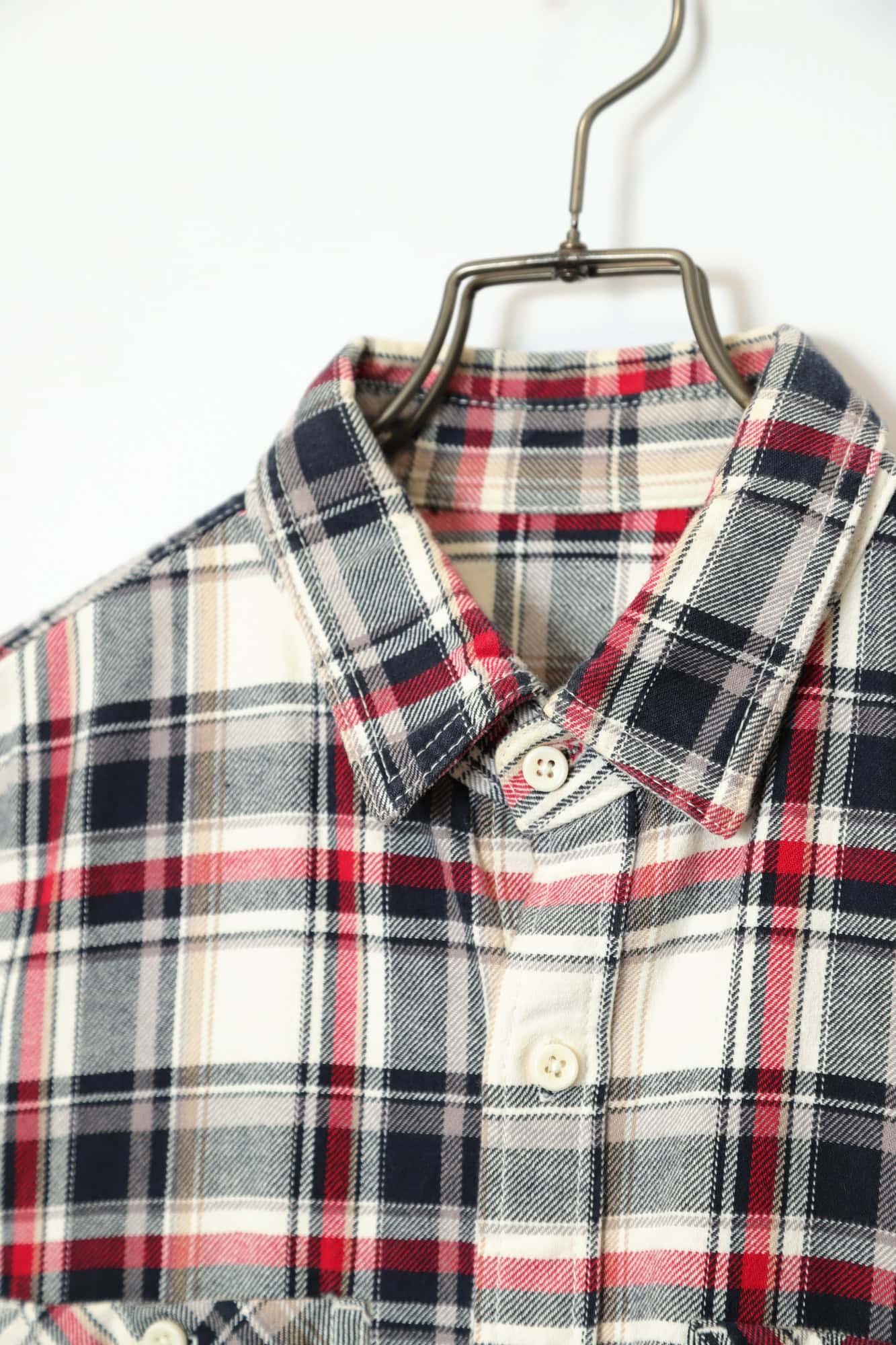 Alternative view of VINTAGE CHECK SHIRT/M