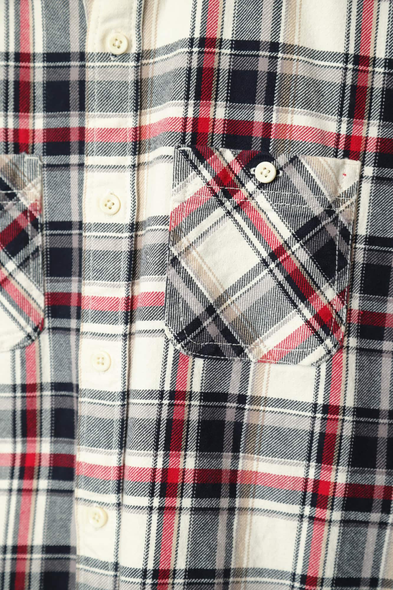 VINTAGE CHECK SHIRT/M - 画像 (3)