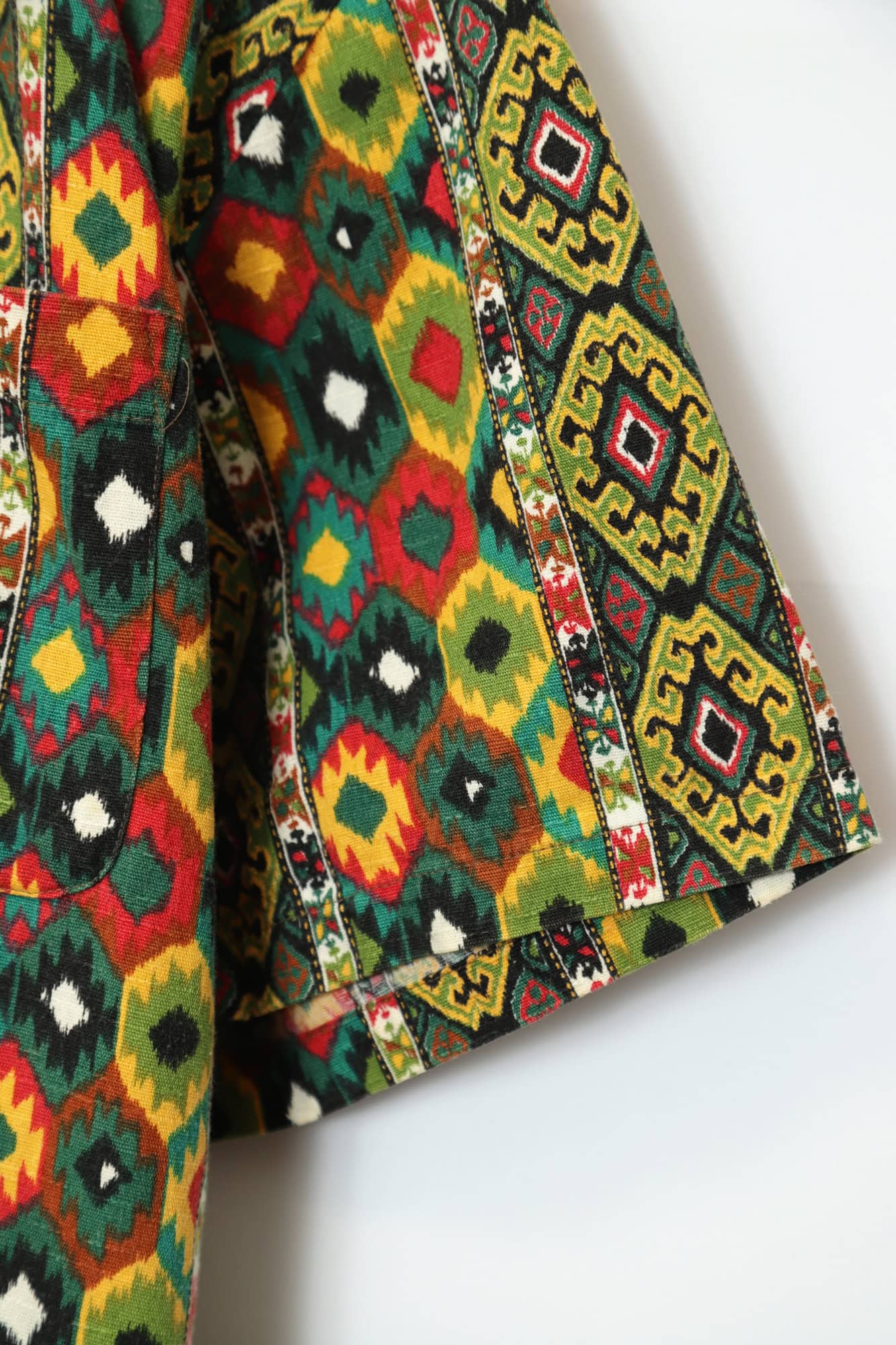 VINTAGE SHORT SLEEVE PRINTED SHIRT/L - 画像 (5)