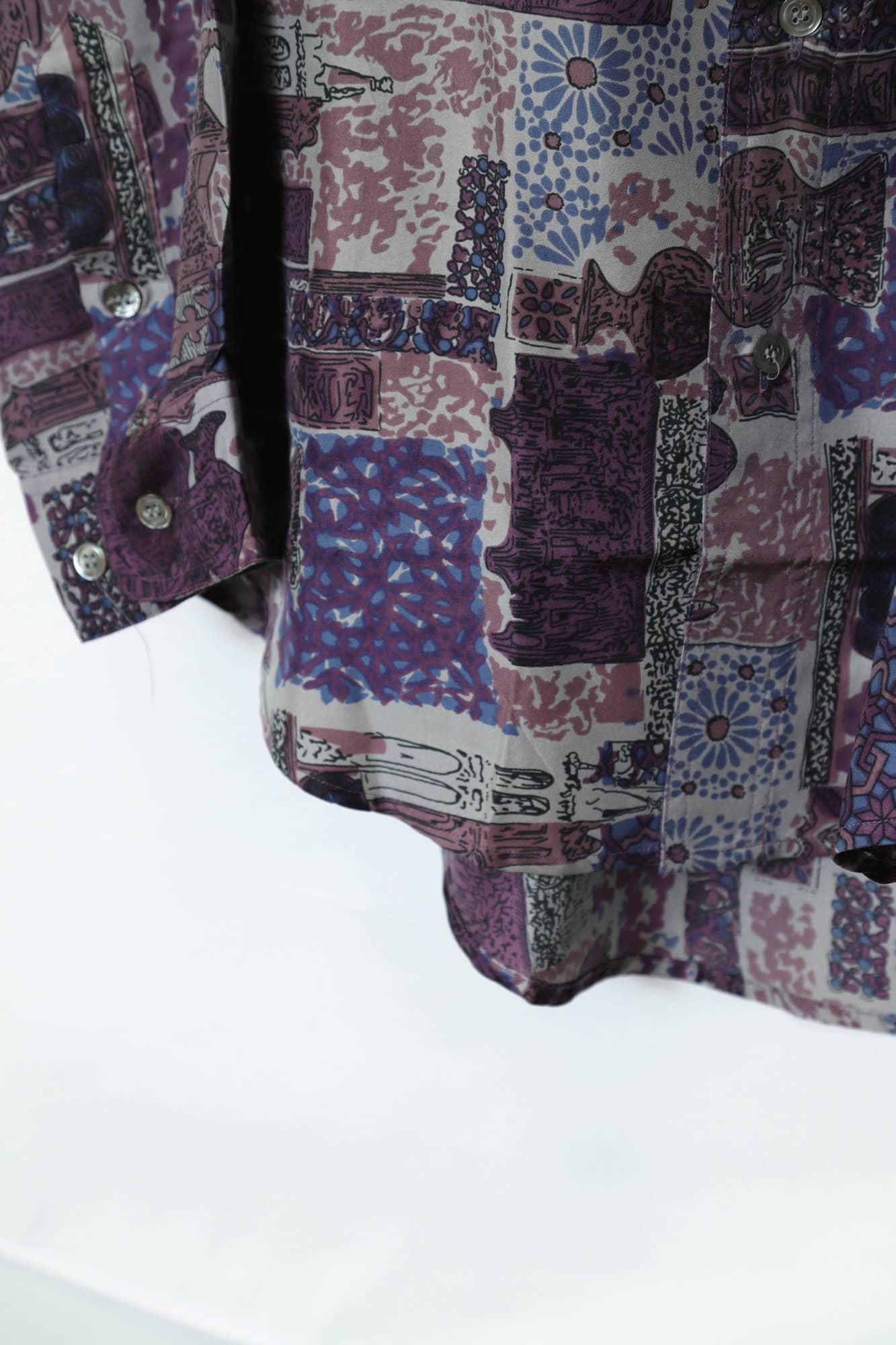 VINTAGE PRINTED SHIRT/L - 画像 (4)
