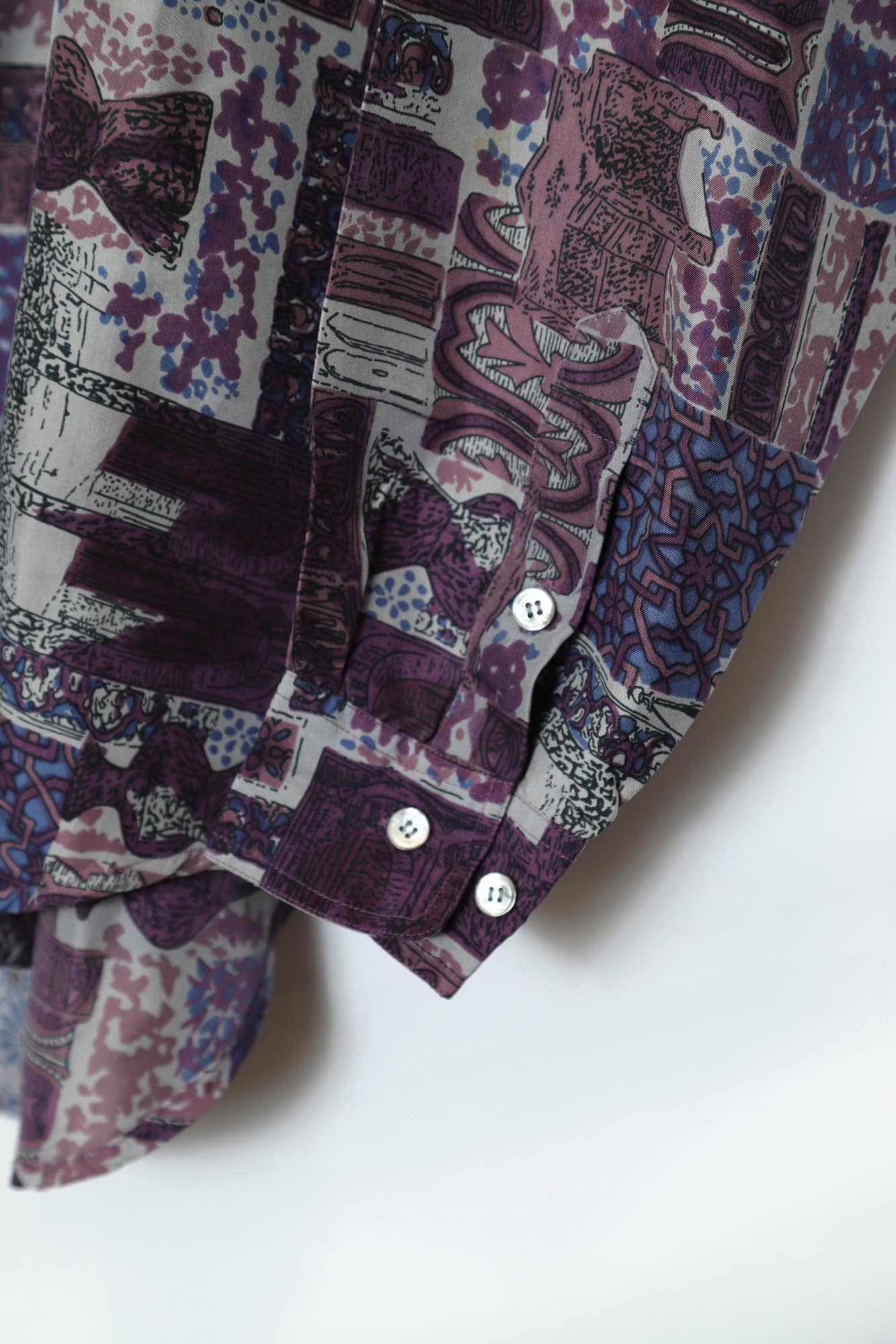 VINTAGE PRINTED SHIRT/L - 画像 (5)