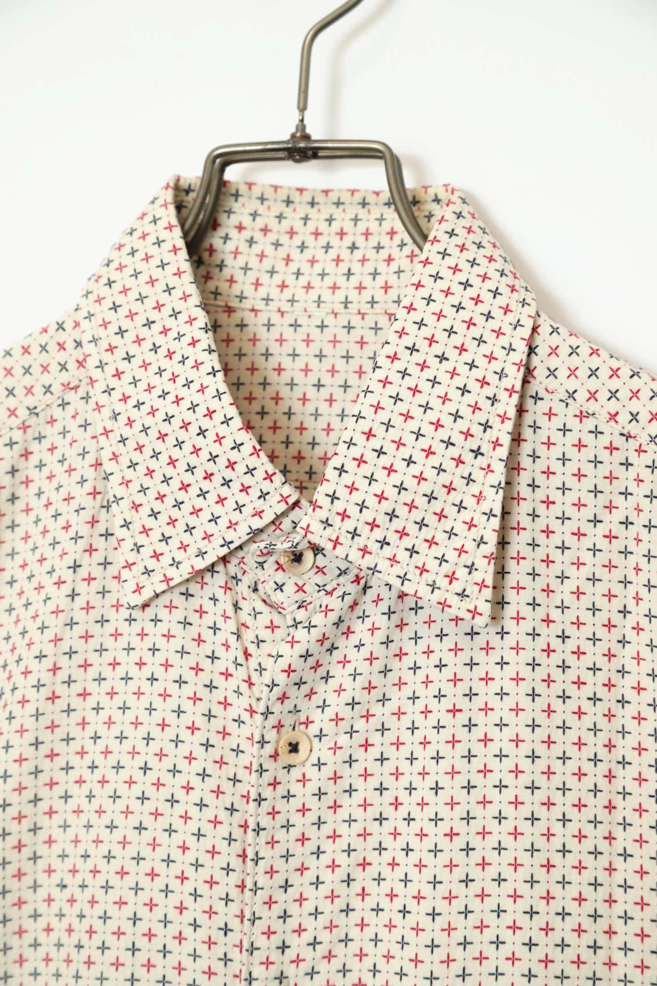 Alternative view of VINTAGE PATTERN PRINTED SHIRT/M