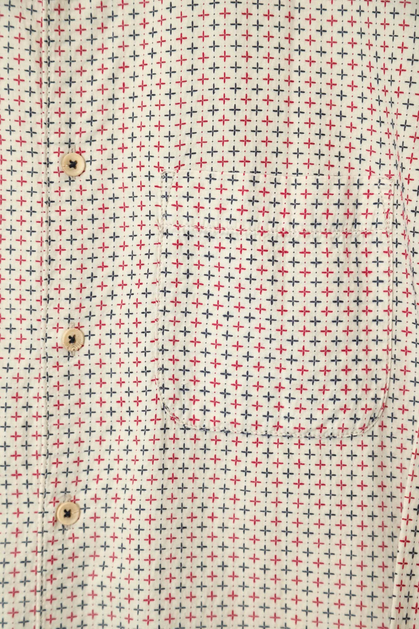 VINTAGE PATTERN PRINTED SHIRT/M - 画像 (3)
