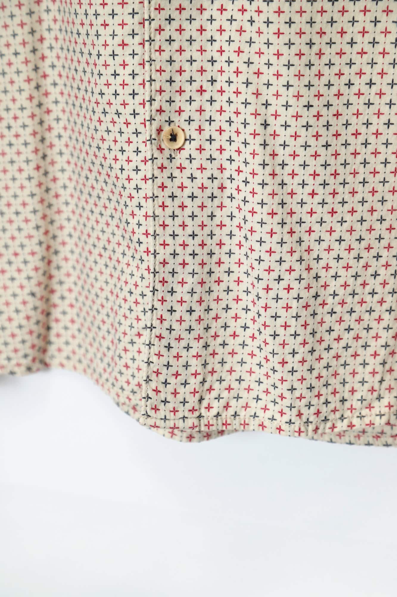 VINTAGE PATTERN PRINTED SHIRT/M - 画像 (4)