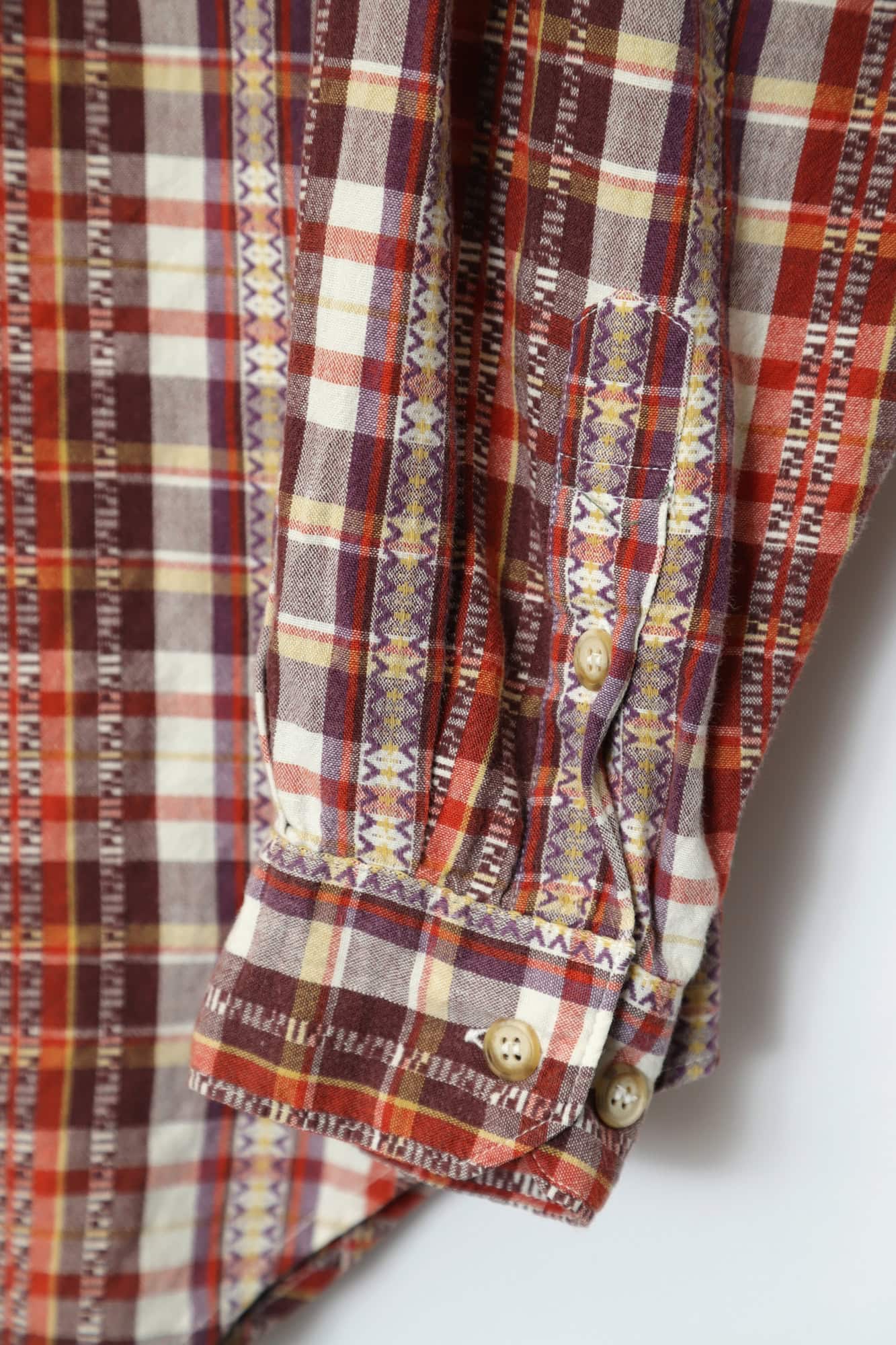 VINTAGE CHECK SHIRT/M - 画像 (5)