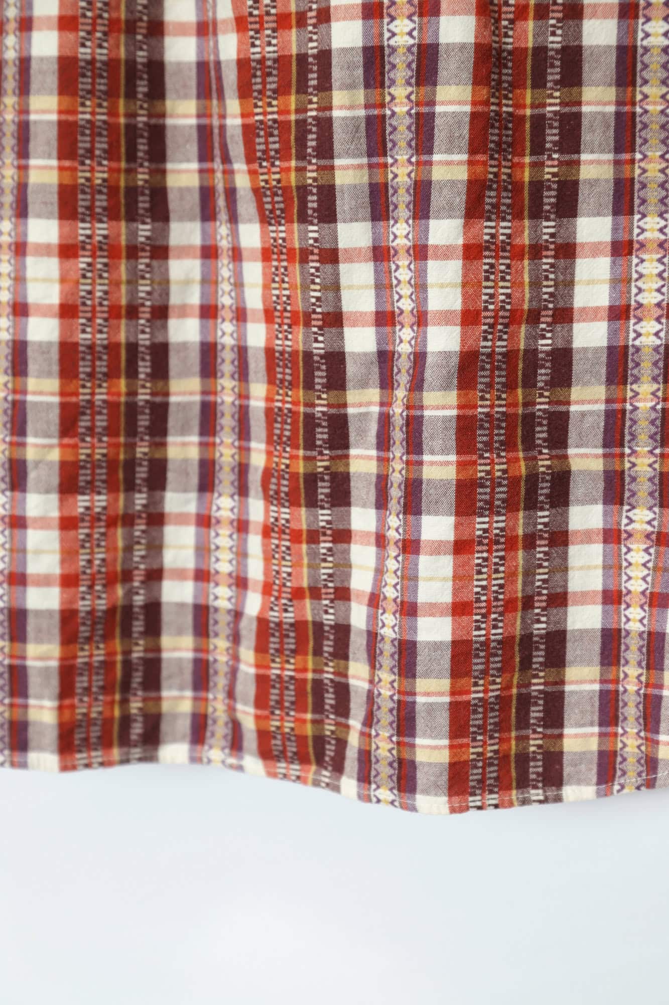 VINTAGE CHECK SHIRT/M - 画像 (8)