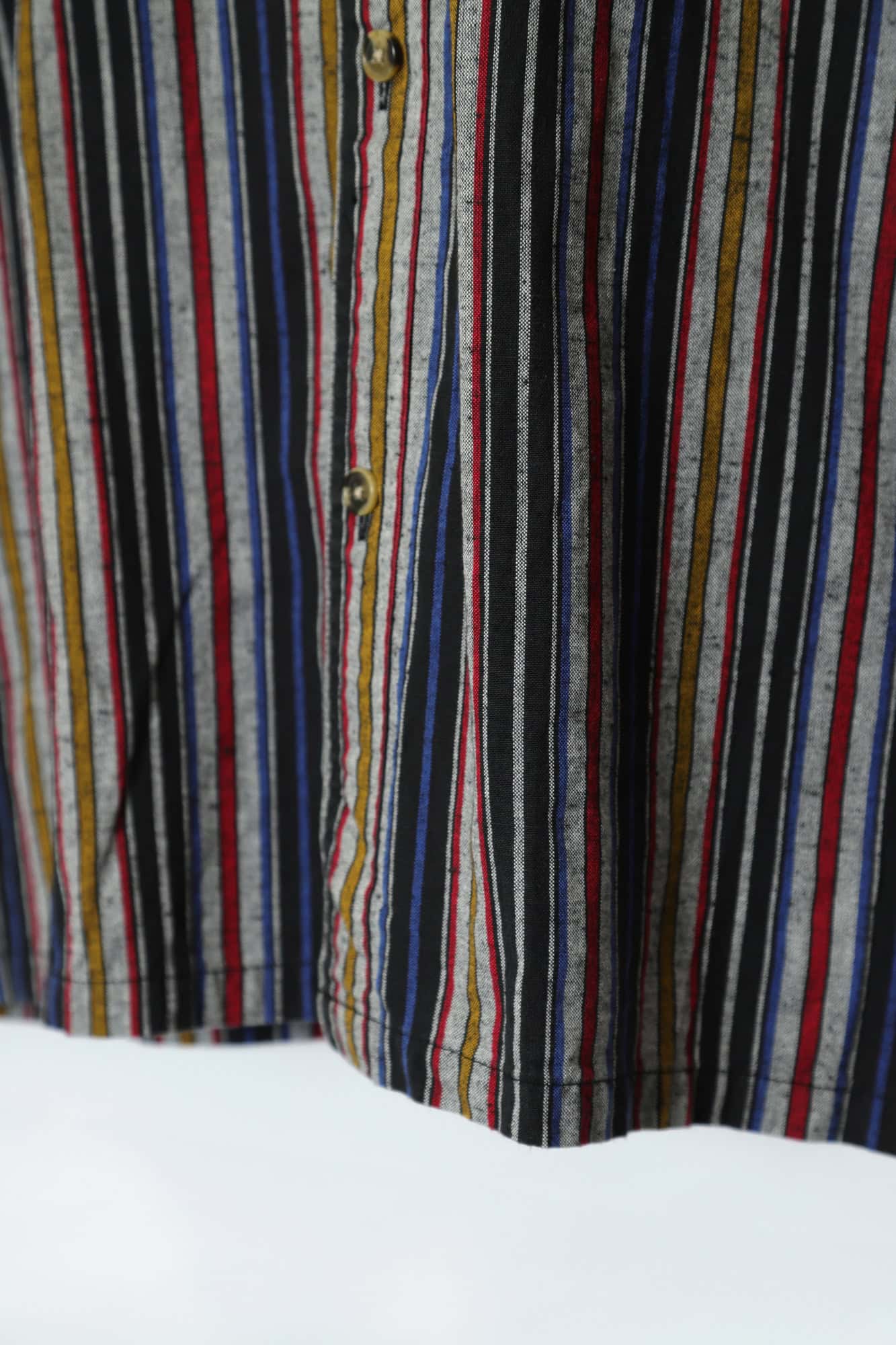VINTAGE STRIPE PRINTED SHIRT/M - 画像 (4)