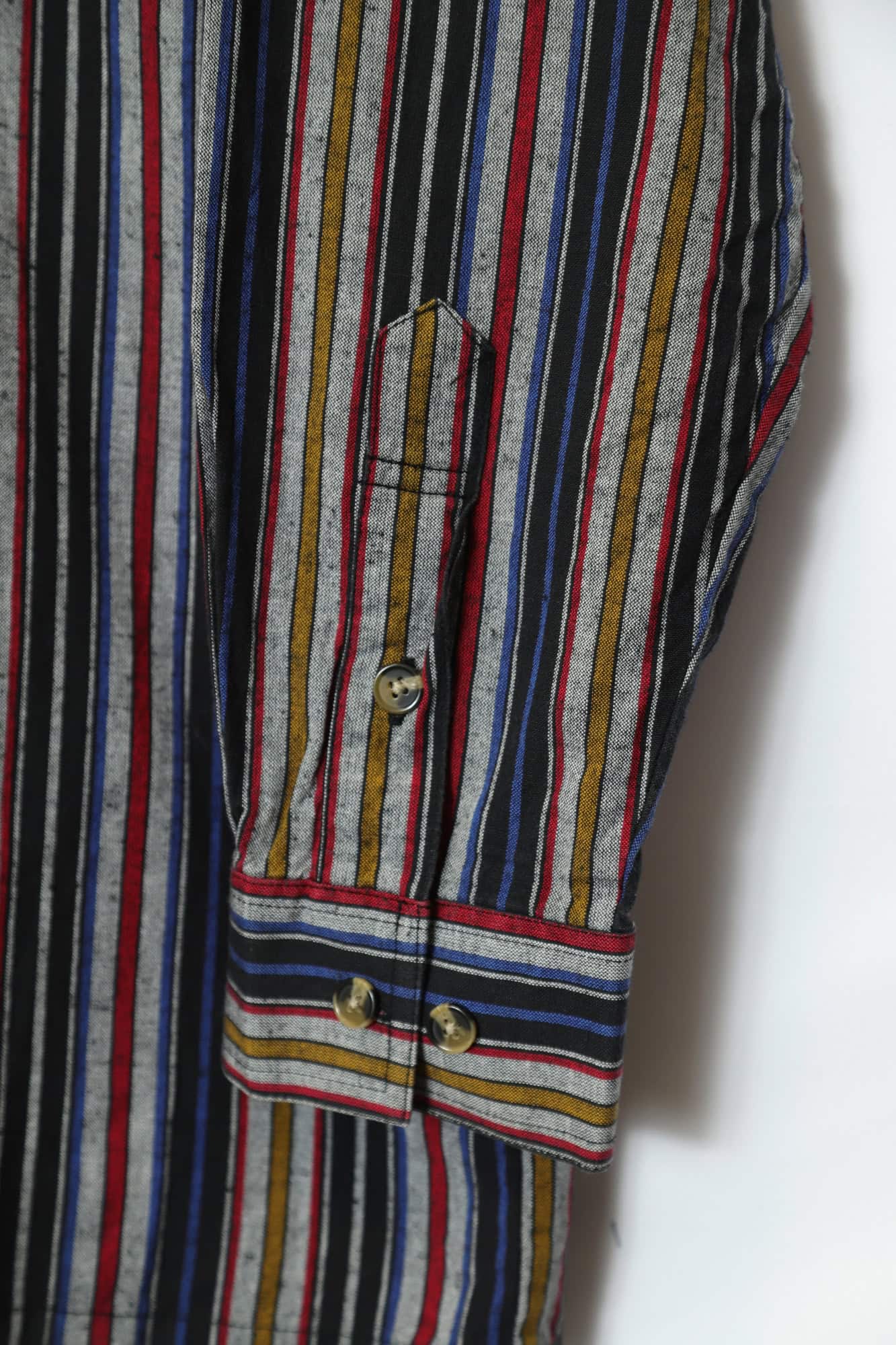 VINTAGE STRIPE PRINTED SHIRT/M - 画像 (5)