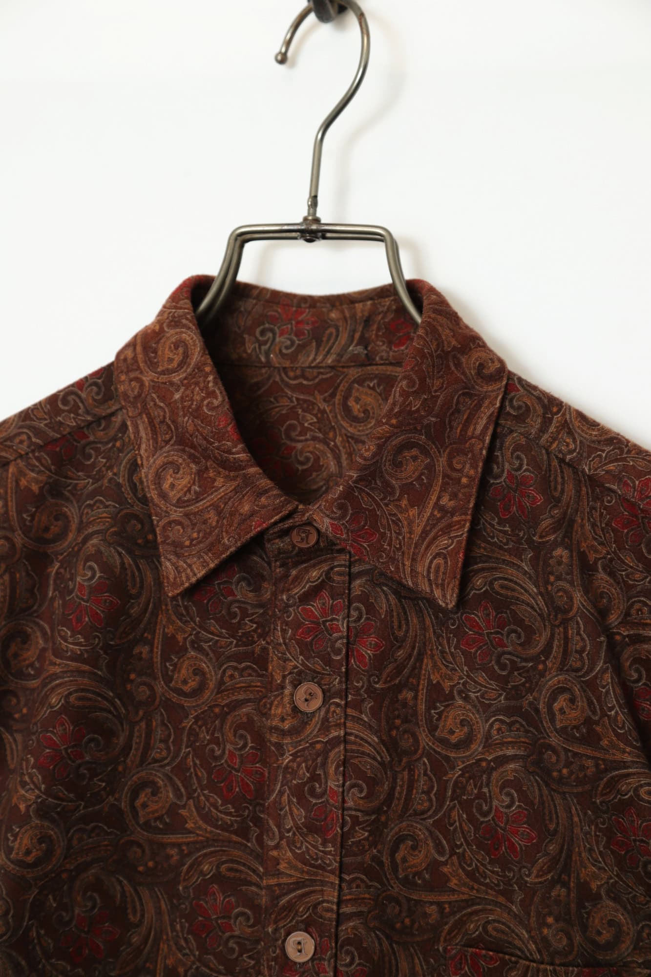 Alternative view of VINTAGE PATTERN PRINTED SHIRT/M