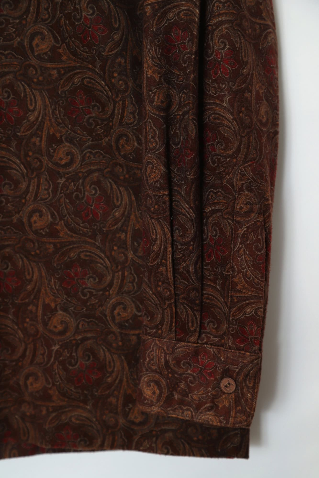 VINTAGE PATTERN PRINTED SHIRT/M - 画像 (5)
