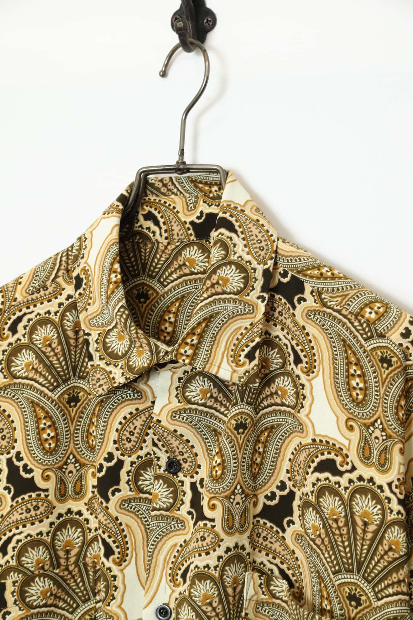 Alternative view of VINTAGE PATTERN PRINTED SHIRT/M