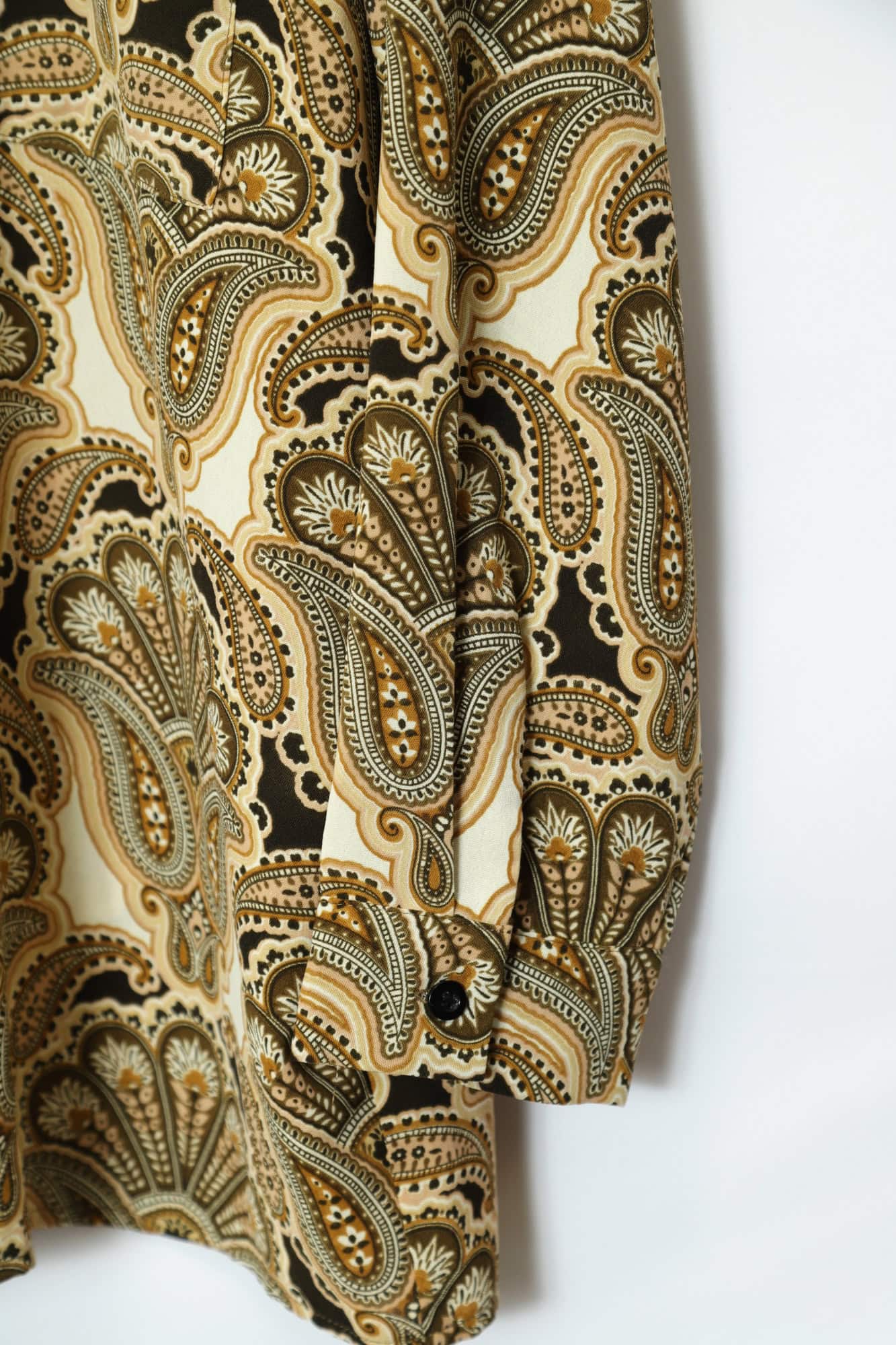 VINTAGE PATTERN PRINTED SHIRT/M - 画像 (5)