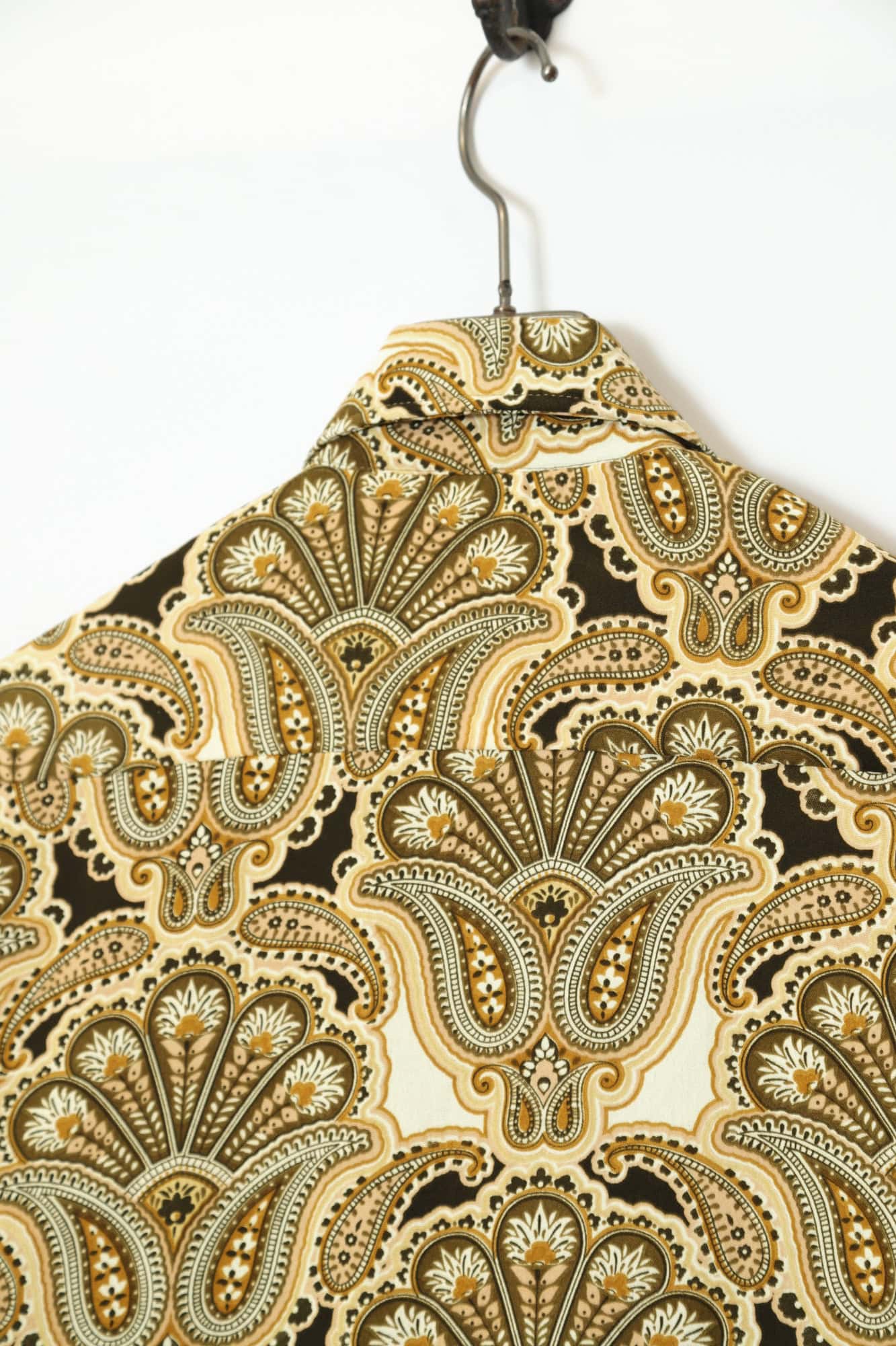 VINTAGE PATTERN PRINTED SHIRT/M - 画像 (7)