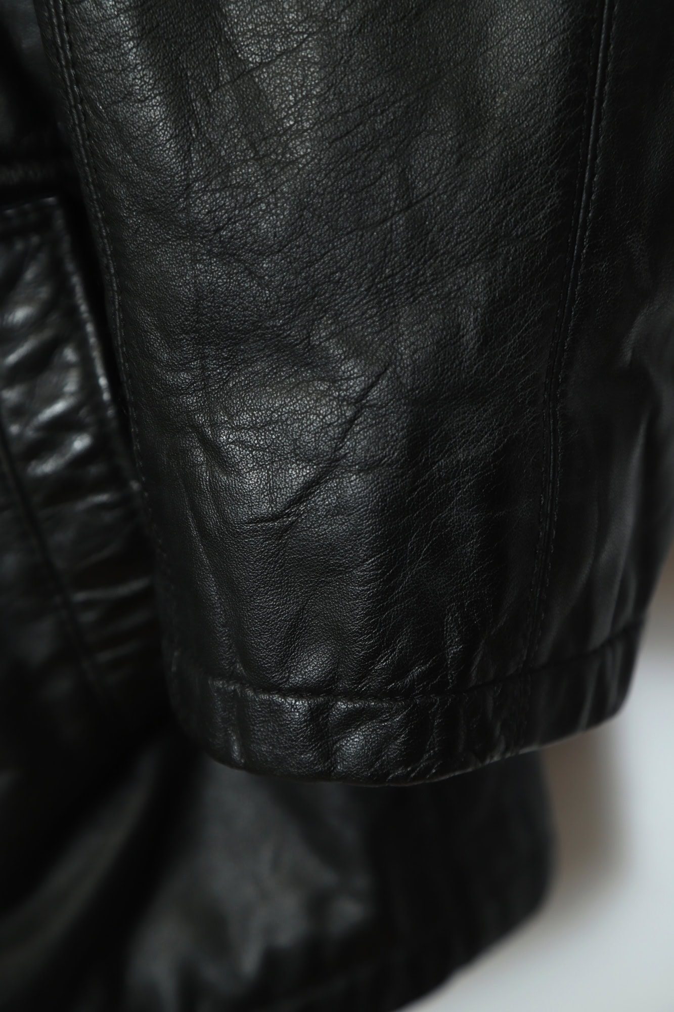 VINTAGE LEATHER COVERALL JACKET/XL - 画像 (7)
