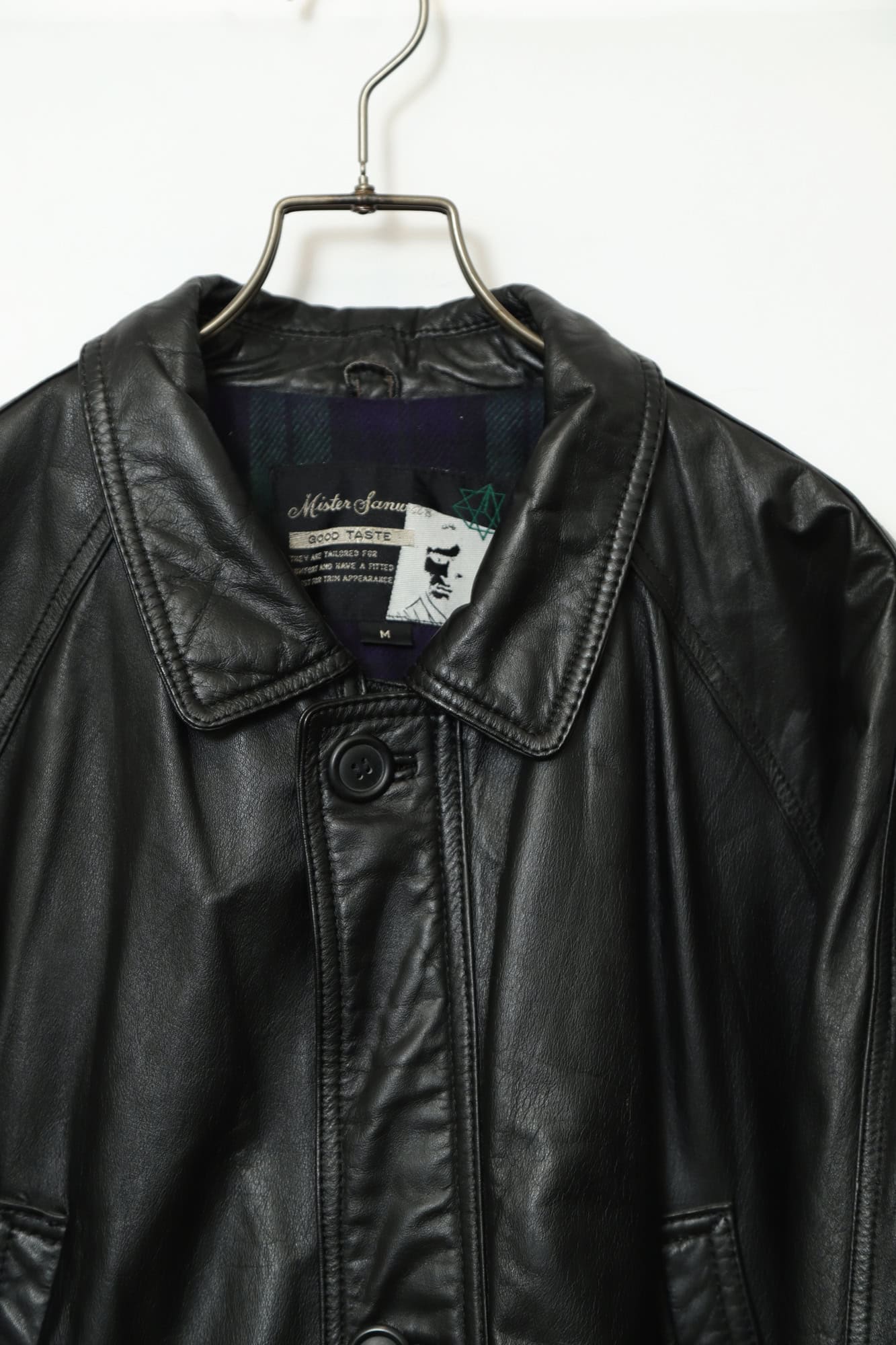 Alternative view of VINTAGE LEATHER JACKET/XL