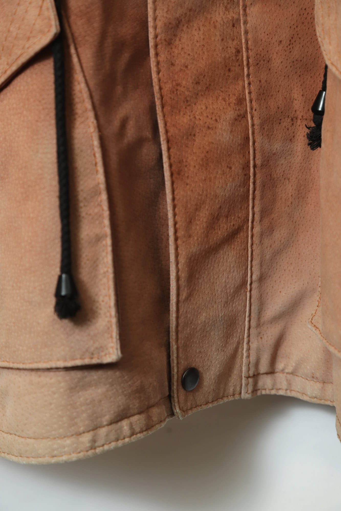 VINTAGE SUEDE LEATHER COVERALL JACKET/XL - 画像 (11)