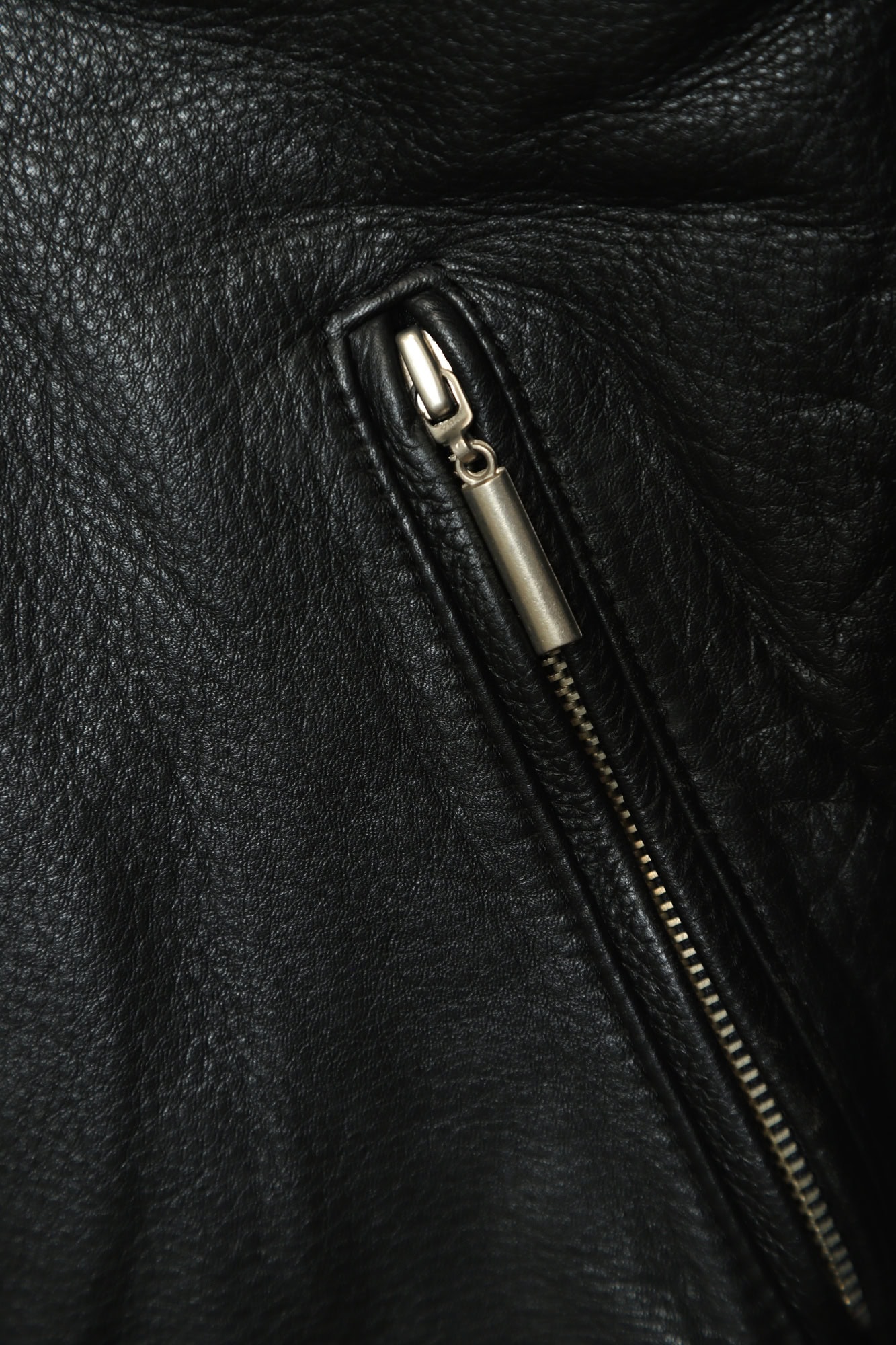 VINTAGE SINGLE LEATHER RIDERS JACKET/M - 画像 (7)