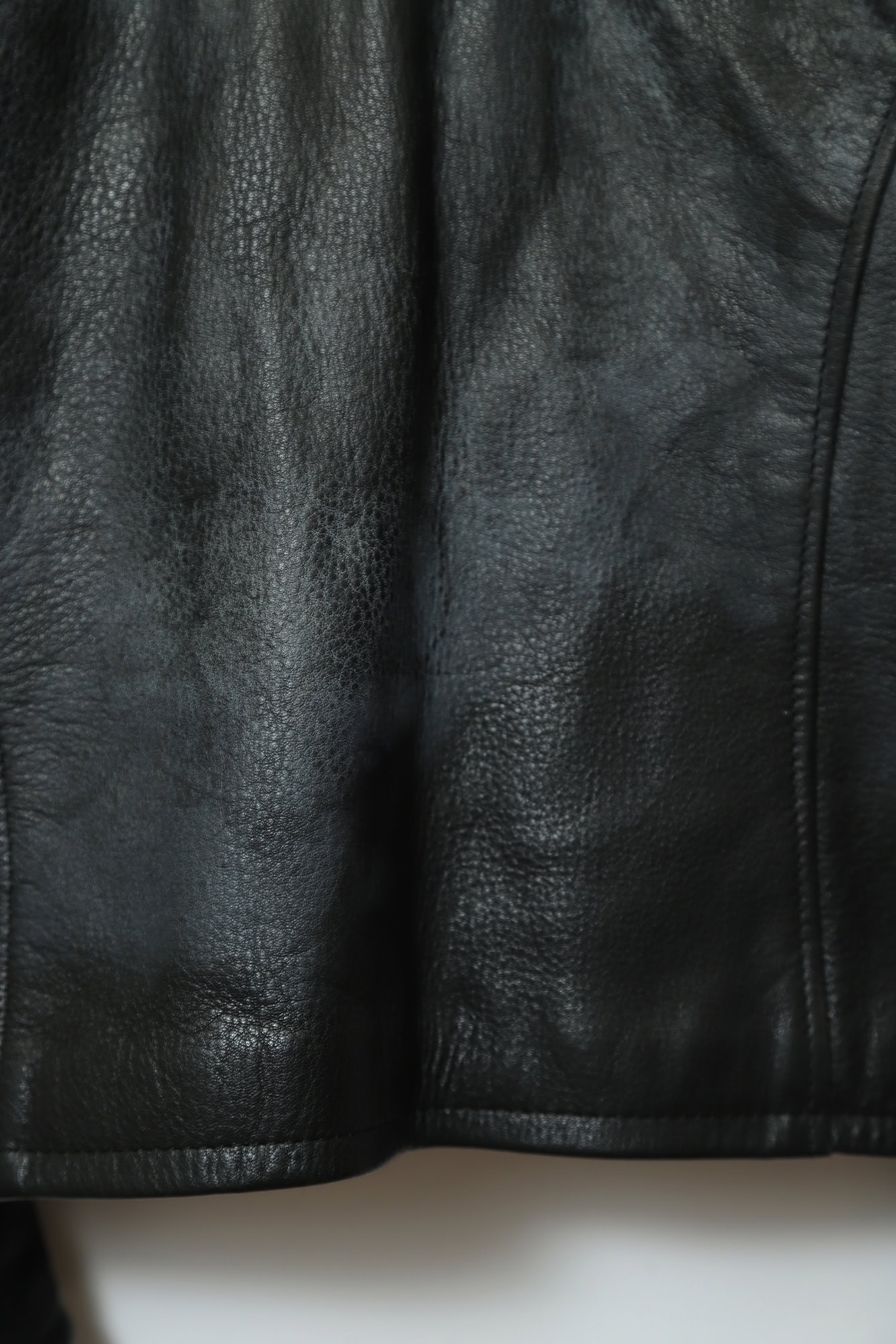 VINTAGE SINGLE LEATHER RIDERS JACKET/M - 画像 (14)