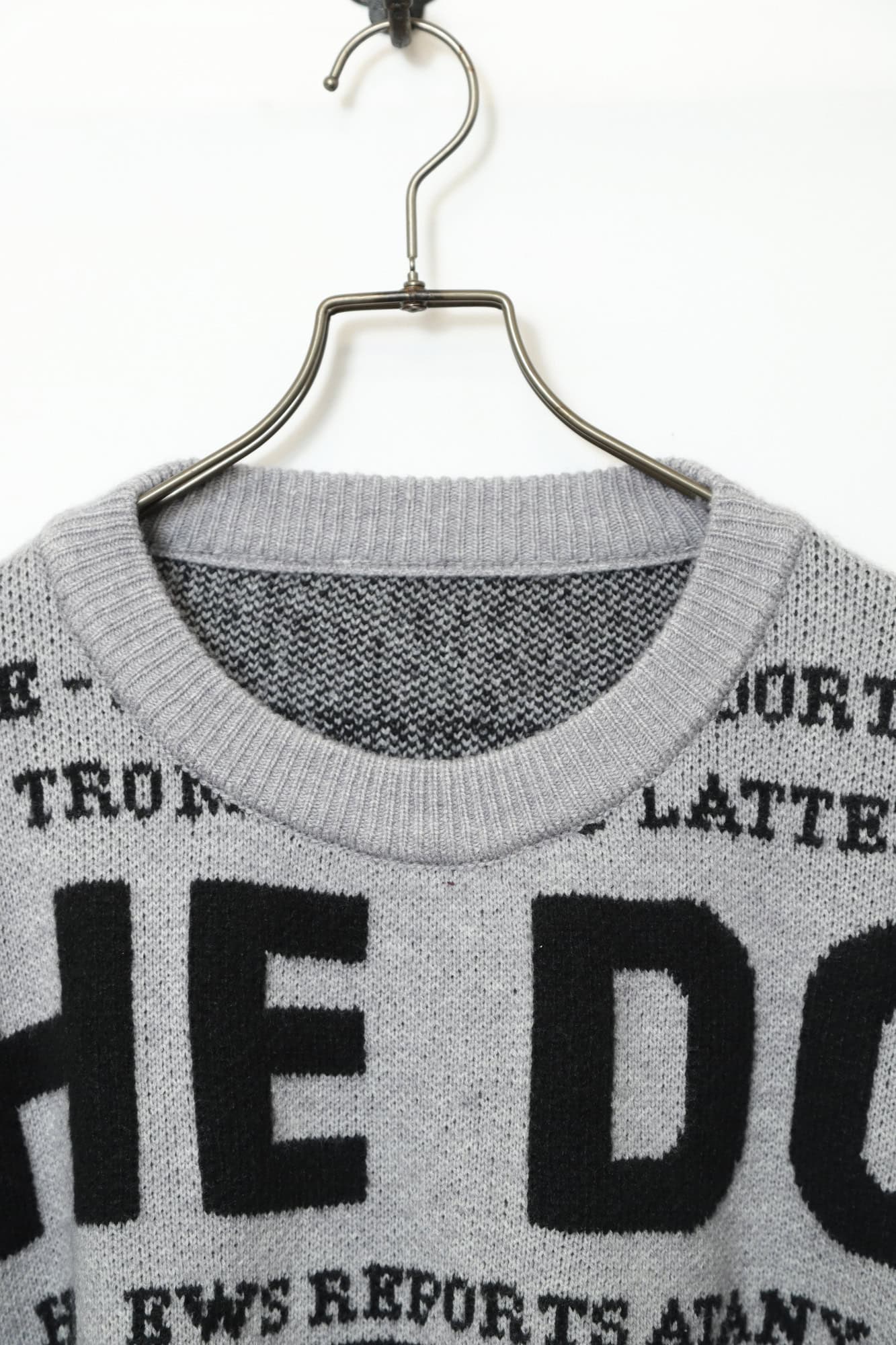 Alternative view of VINTAGE PATTERN SWEATER/L