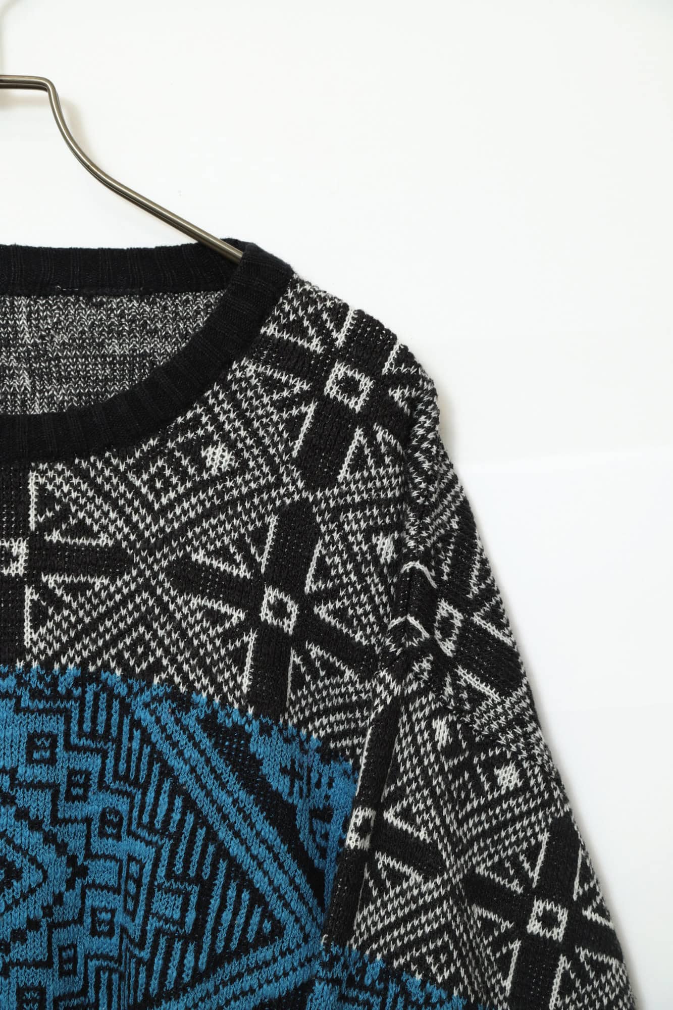 VINTAGE PATTERN SWEATER/L - 画像 (3)
