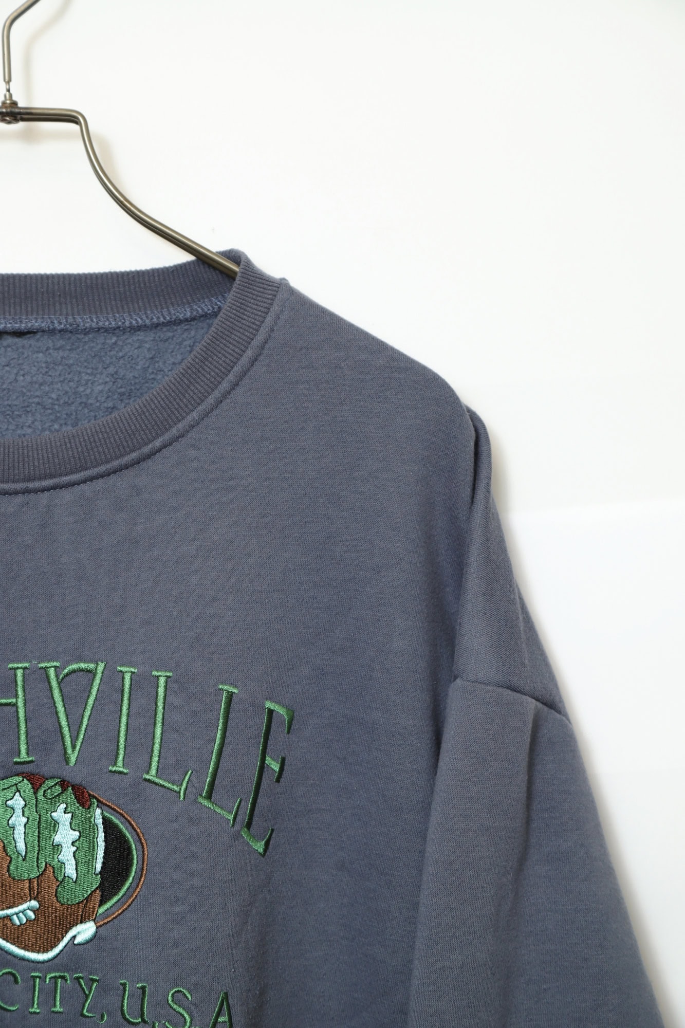 VINTAGE EMBROIDERY SWEAT SHIRT/L - 画像 (3)
