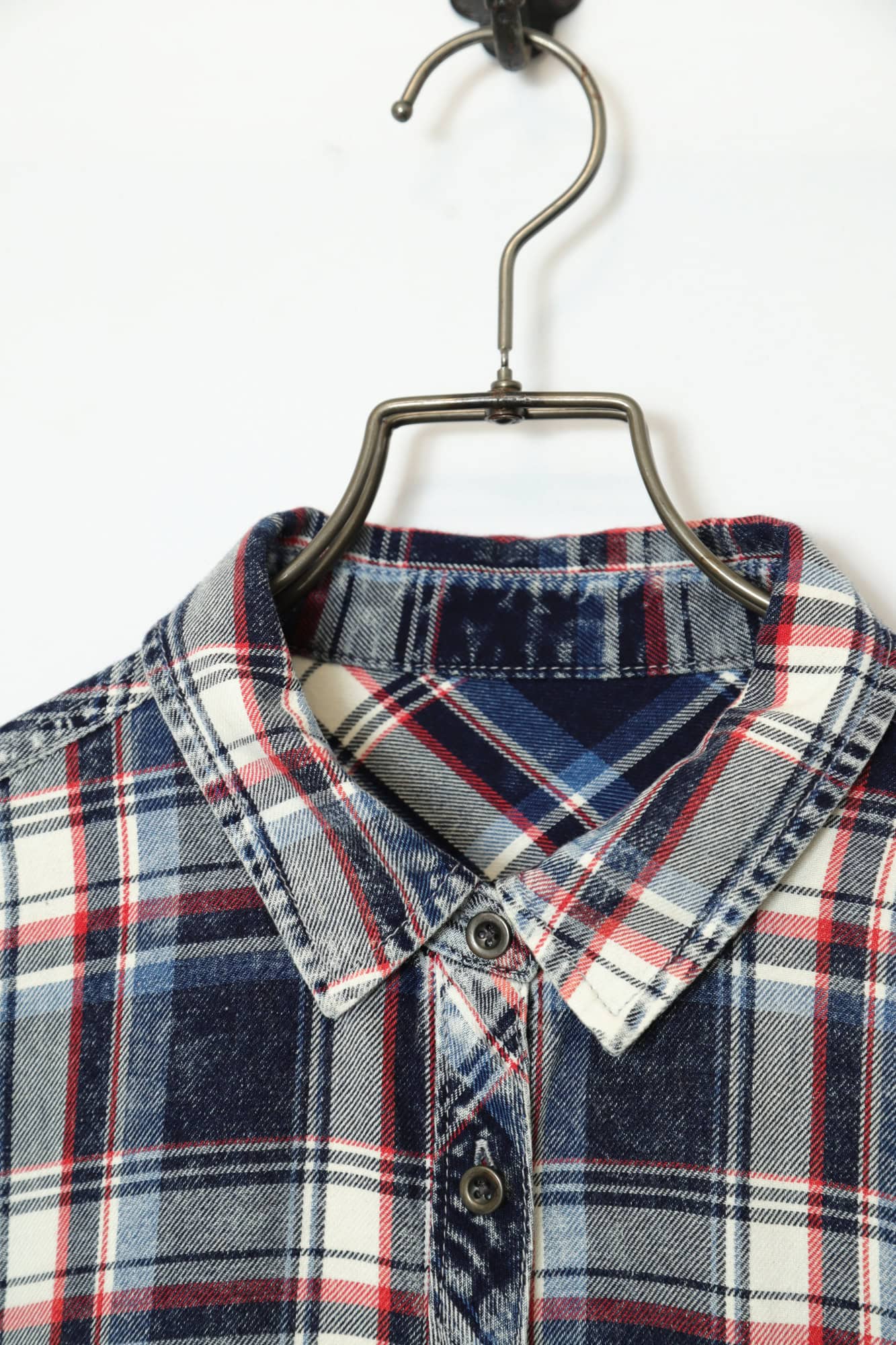 Alternative view of VINTAGE CHECK SHIRT/M