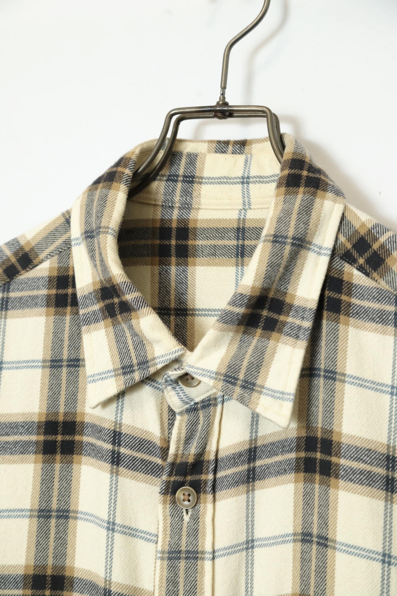 Alternative view of VINTAGE WOOLY CHECK SHIRT/L