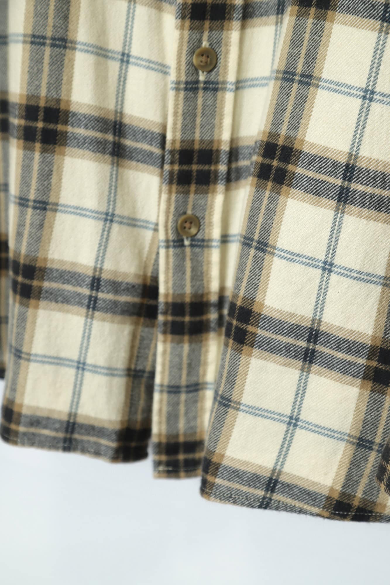 VINTAGE WOOLY CHECK SHIRT/L - 画像 (4)