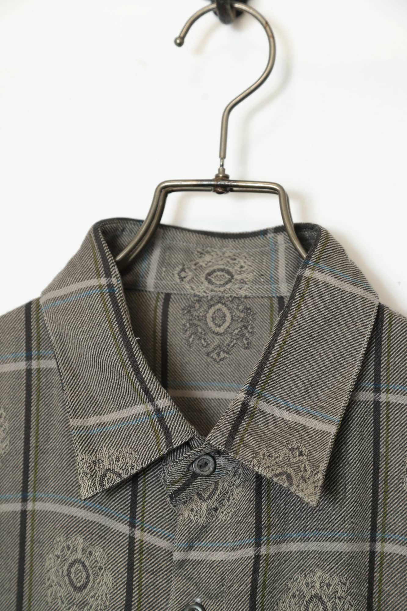 Alternative view of VINTAGE WOOLY PRINTED SHIRT/M