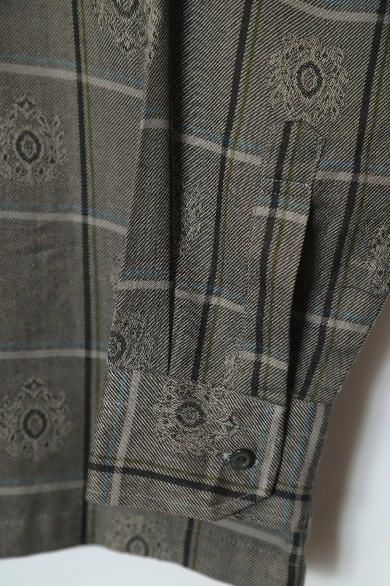 VINTAGE WOOLY PRINTED SHIRT/M - 画像 (5)