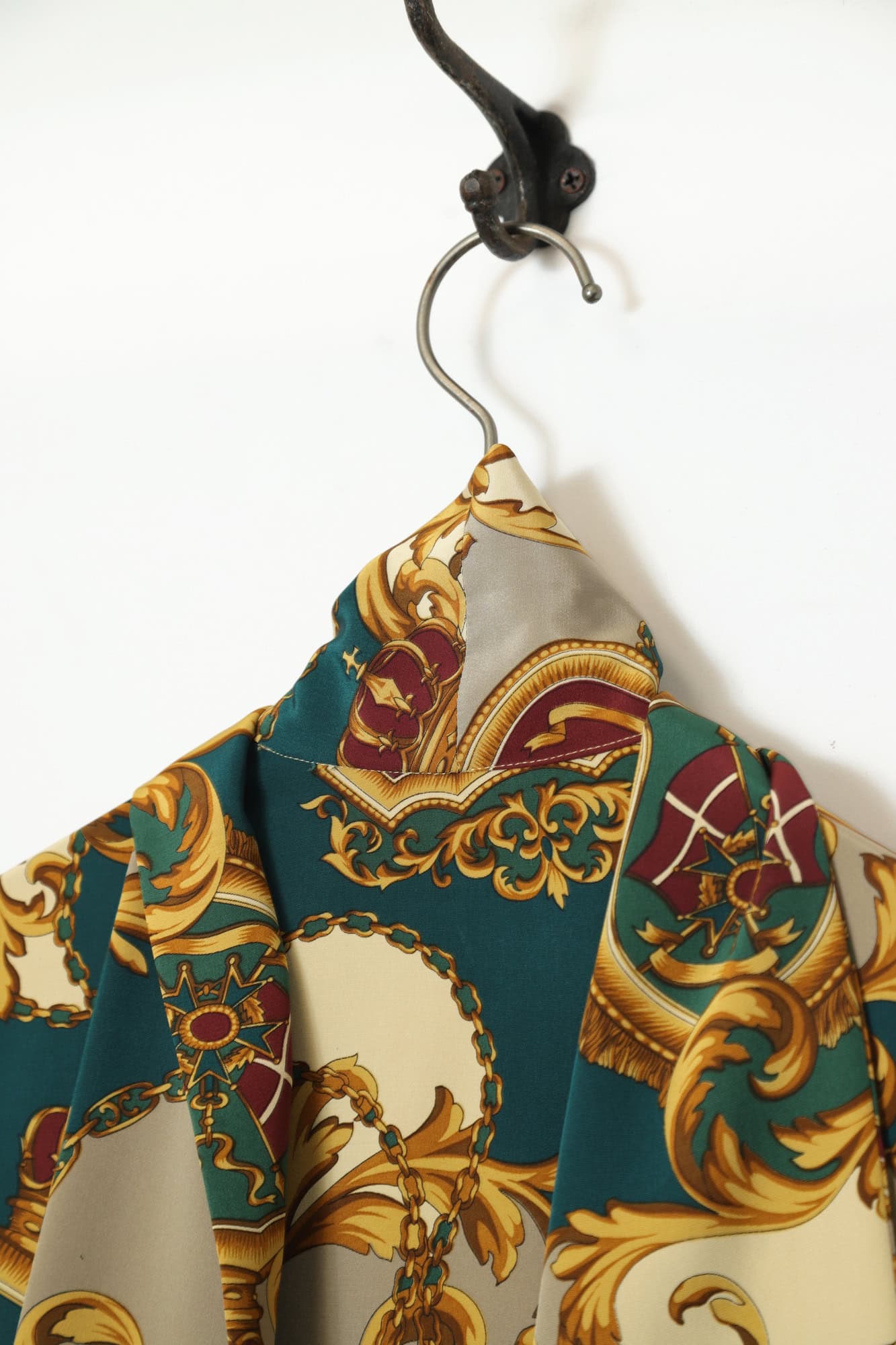 VINTAGE PATTERN PRINTED SHIRT/M - 画像 (6)