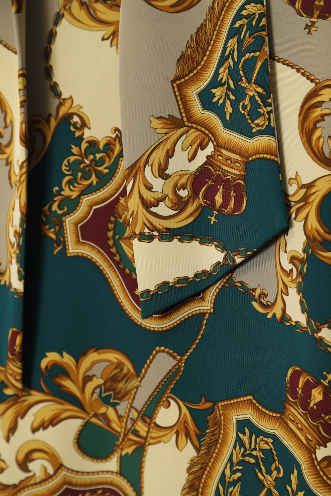 VINTAGE PATTERN PRINTED SHIRT/M - 画像 (7)