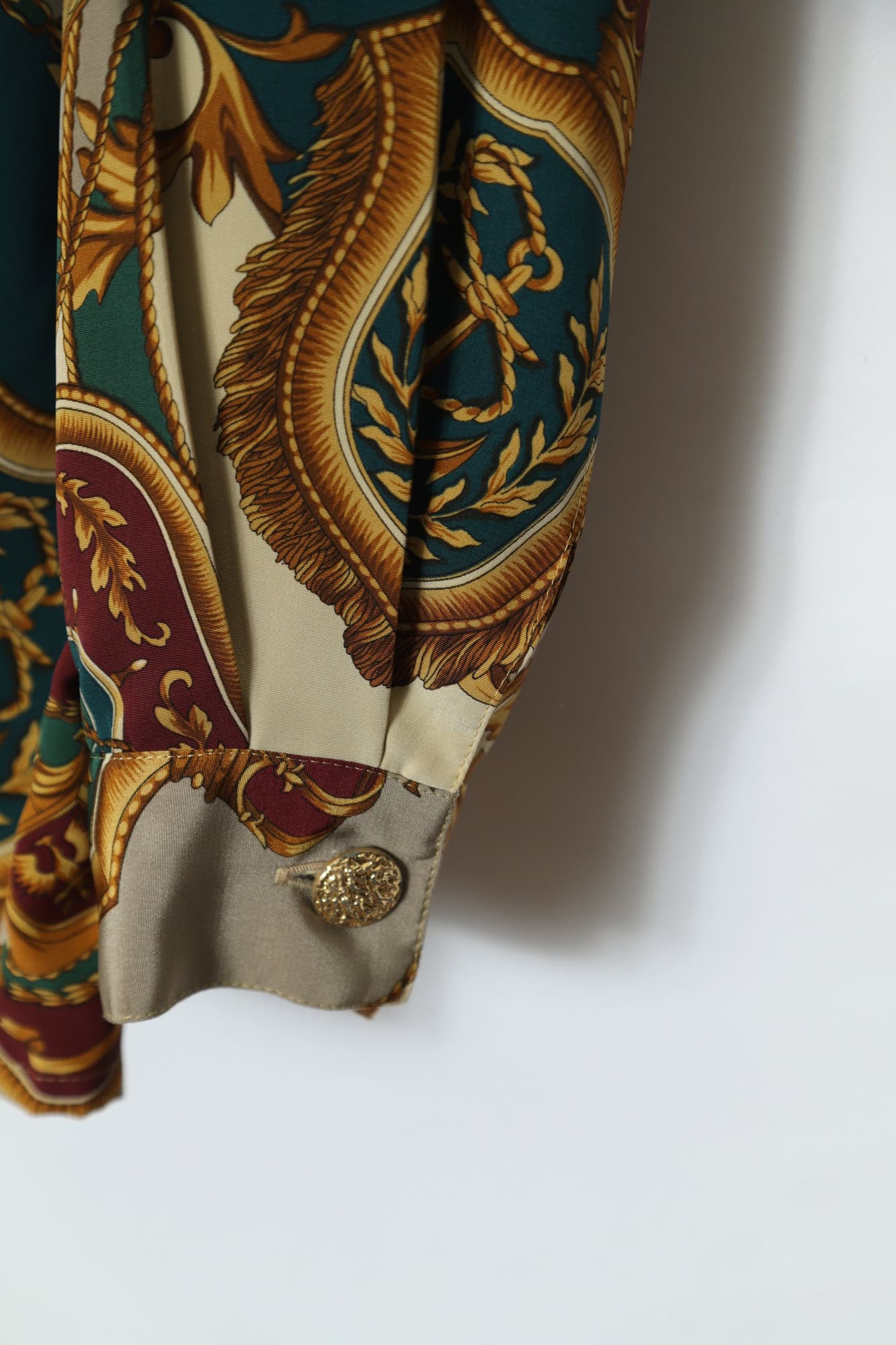 VINTAGE PATTERN PRINTED SHIRT/M - 画像 (9)