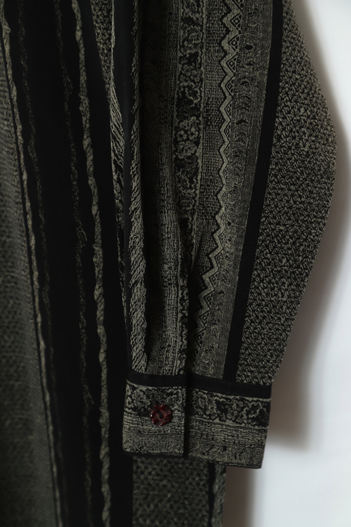 VINTAGE CORDUROY PRINTED SHIRT/L - 画像 (5)