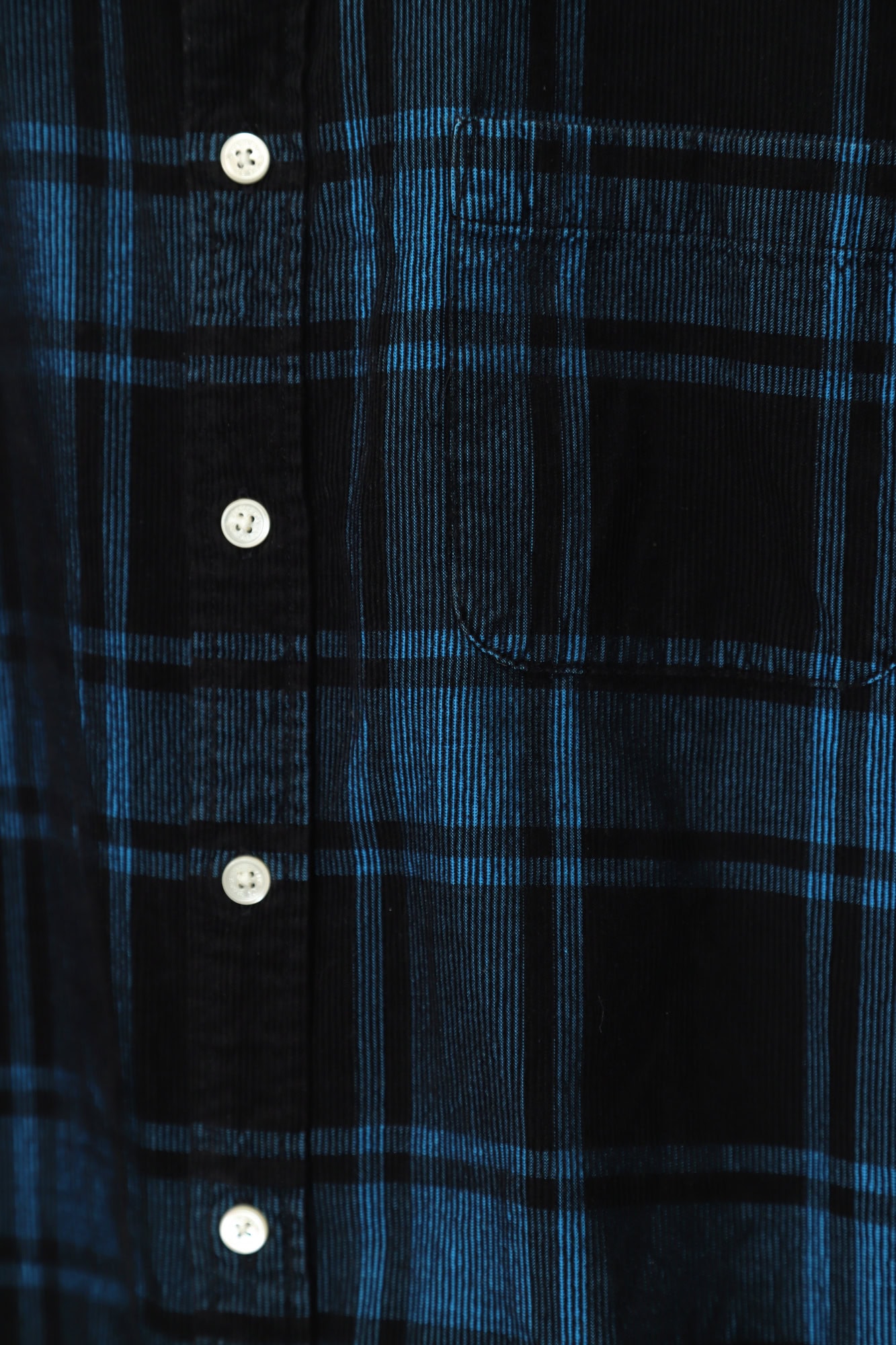 VINTAGE CORDUROY PRINTED SHIRT/M - 画像 (3)