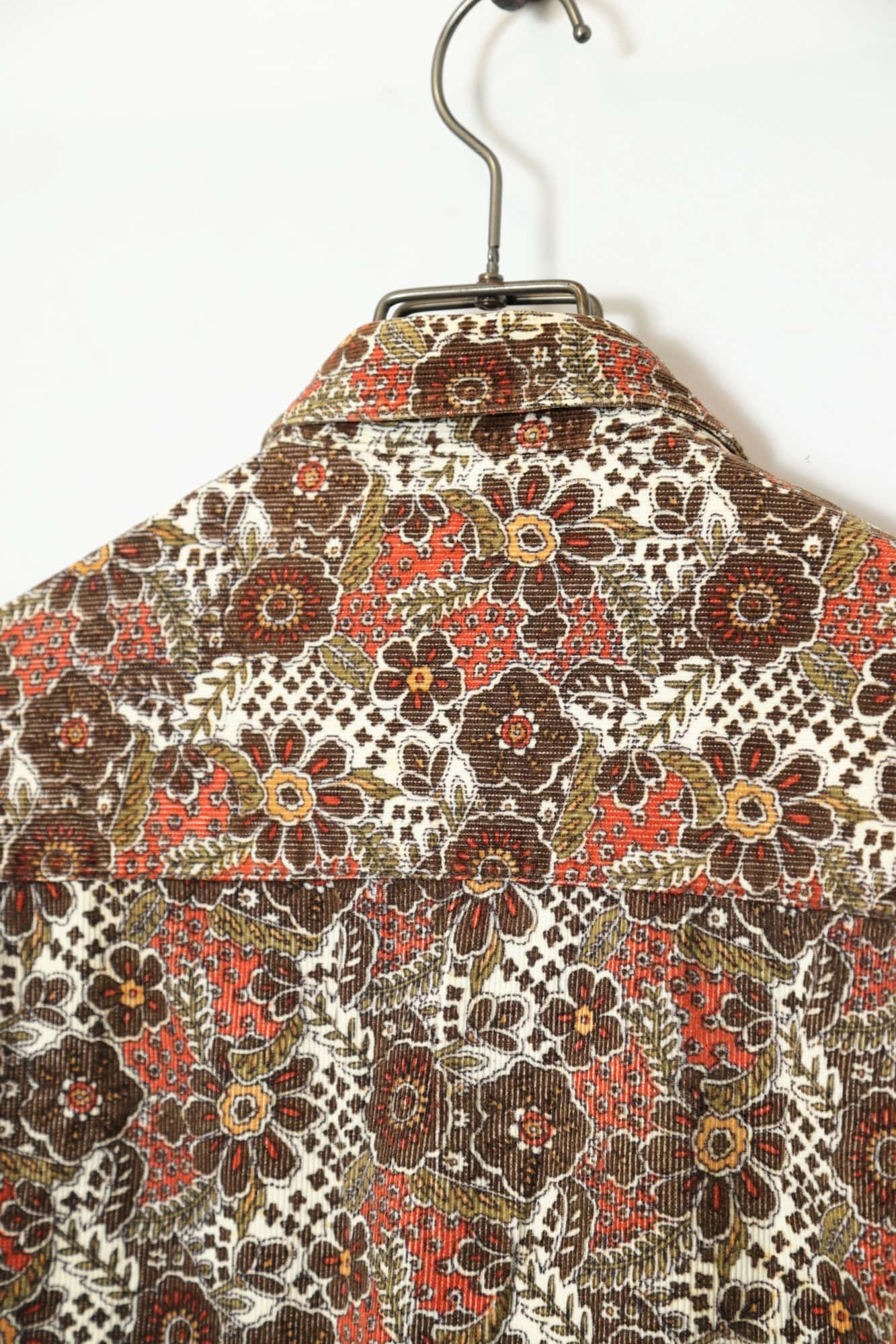 VINTAGE CORDUROY PRINTED SHIRT/L - 画像 (8)