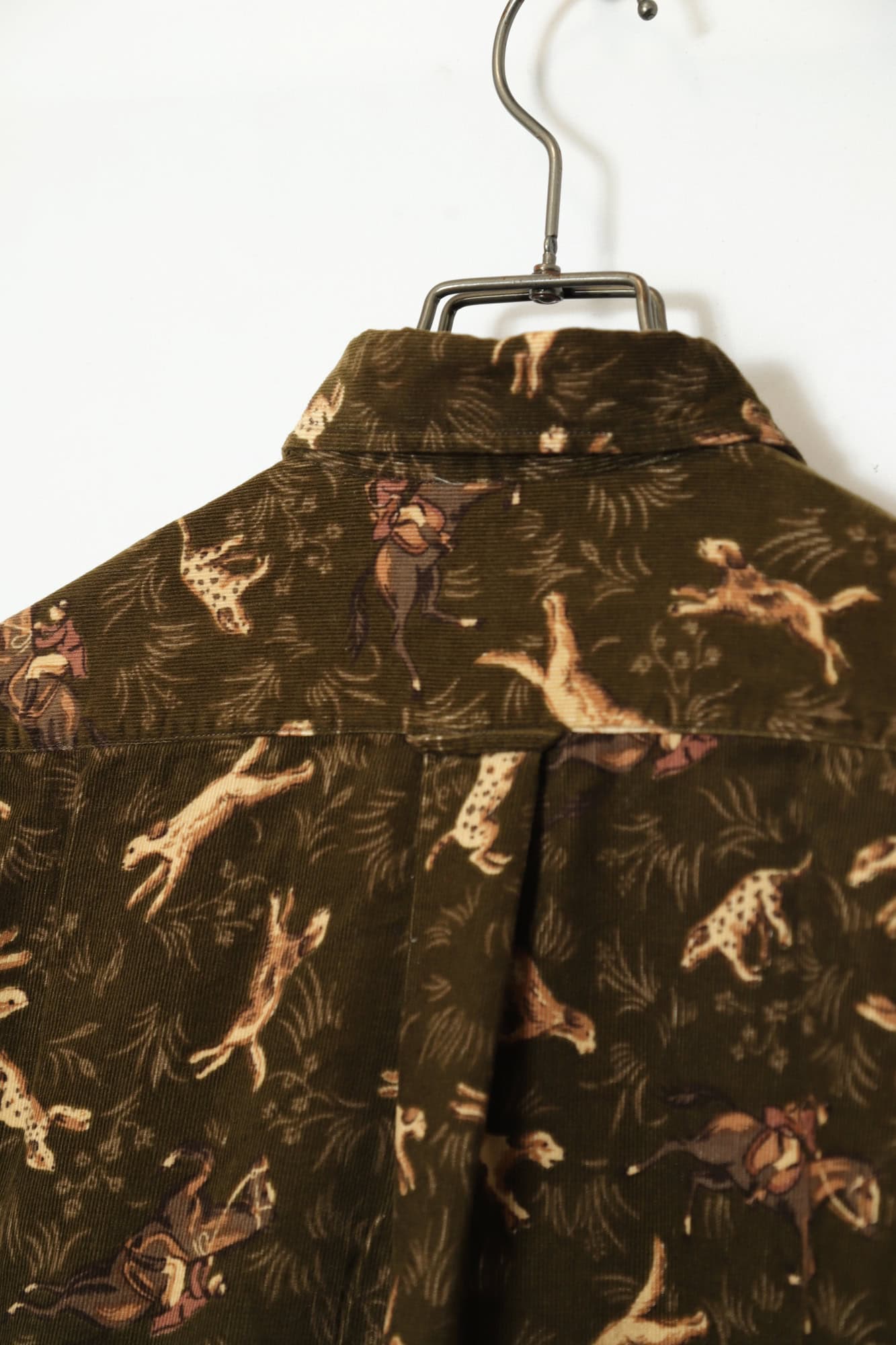 VINTAGE CORDUROY PRINTED SHIRT/L - 画像 (8)