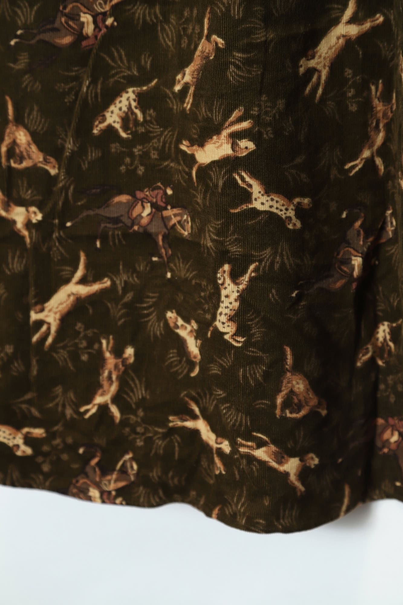 VINTAGE CORDUROY PRINTED SHIRT/L - 画像 (9)