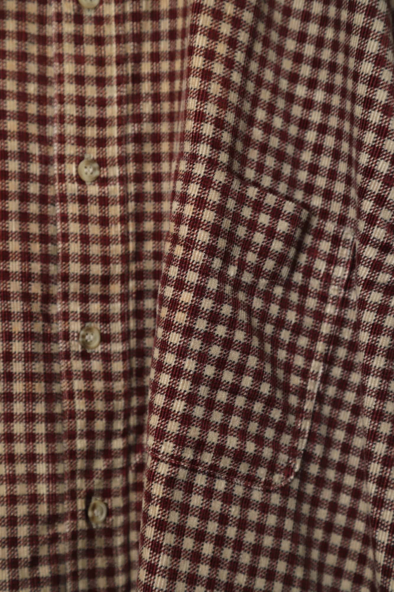 VINTAGE CORDUROY PRINTED SHIRT/L - 画像 (3)