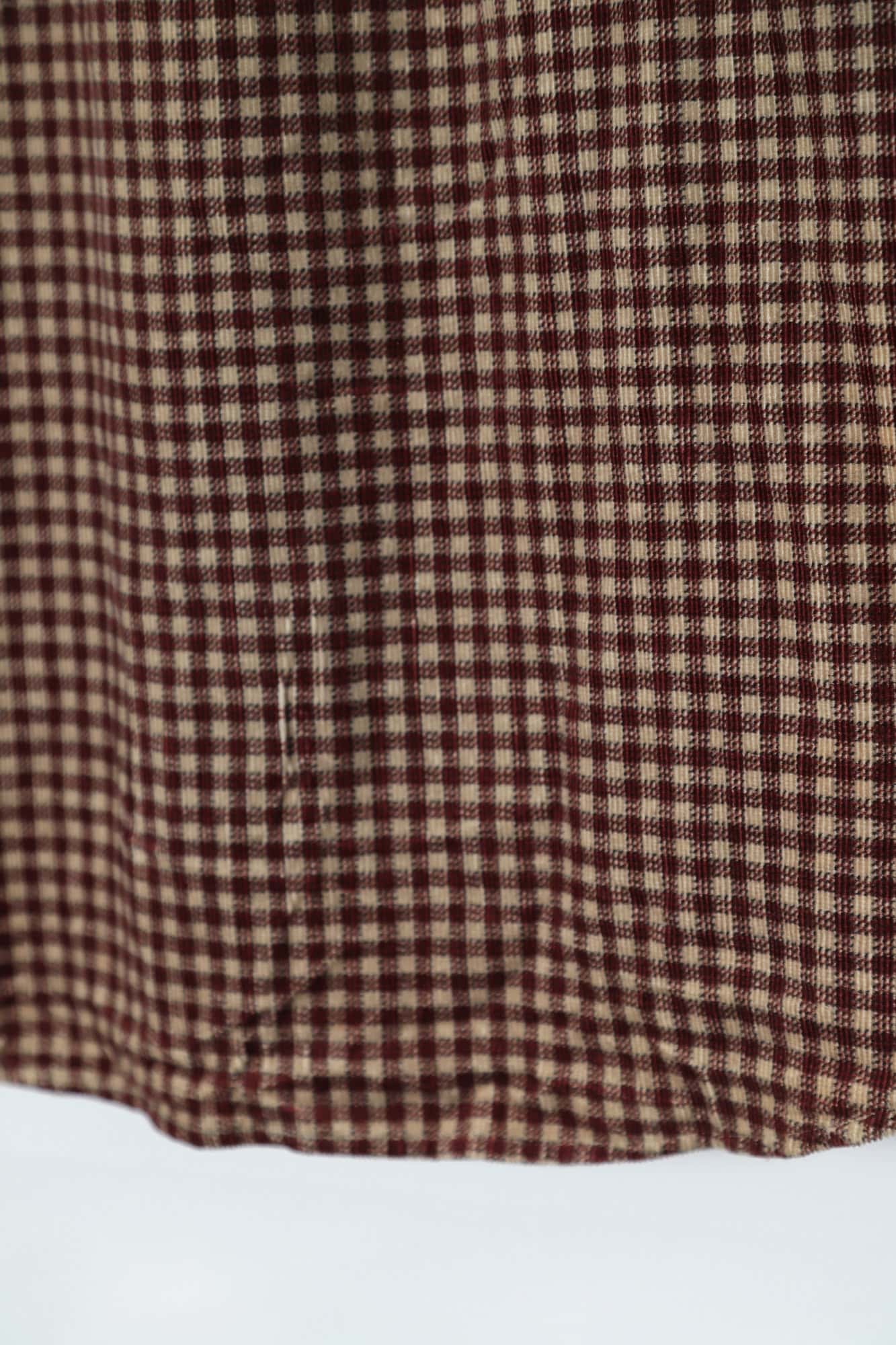 VINTAGE CORDUROY PRINTED SHIRT/L - 画像 (8)