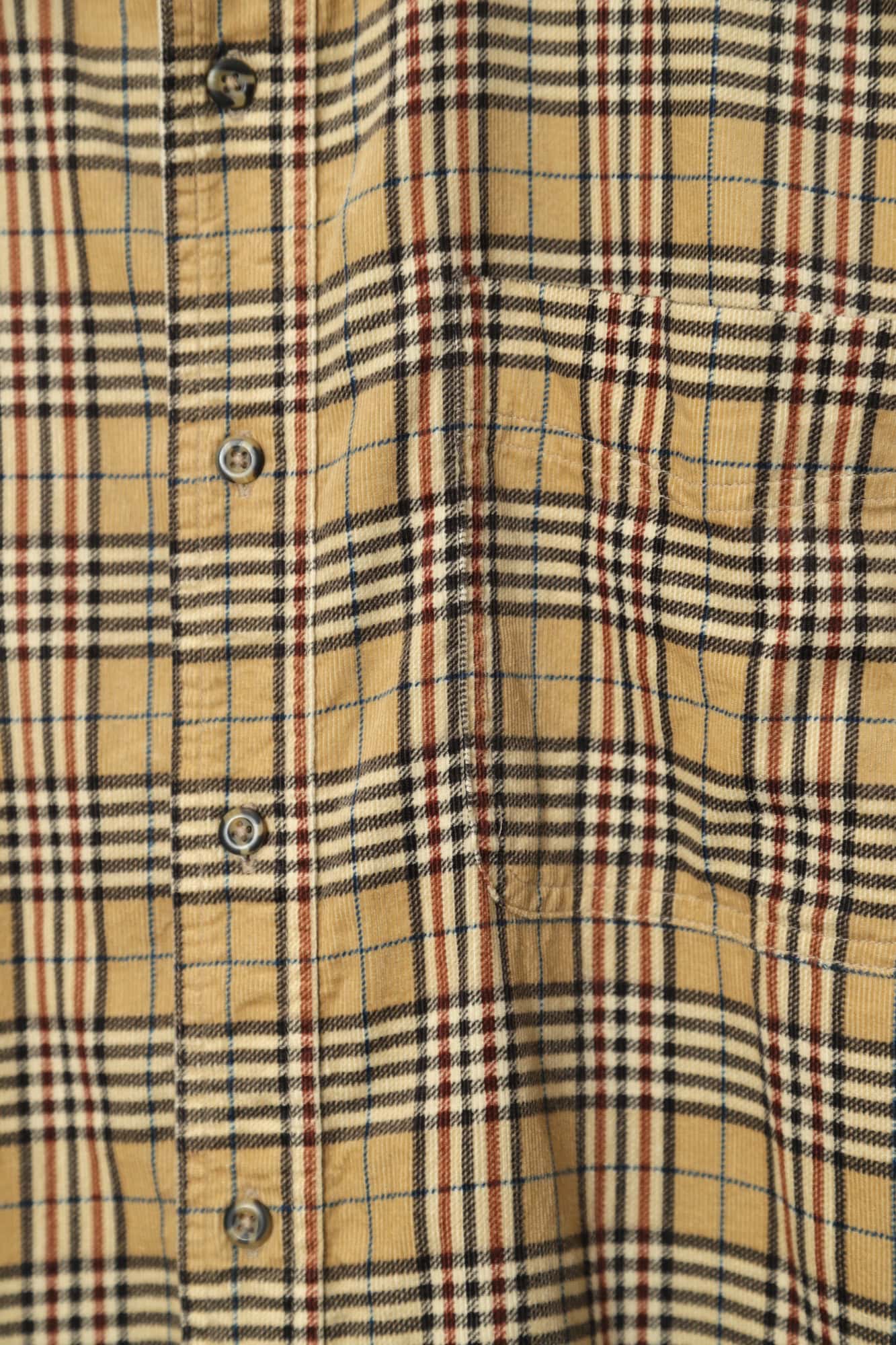 VINTAGE CORDUROY PRINTED SHIRT/L - 画像 (3)