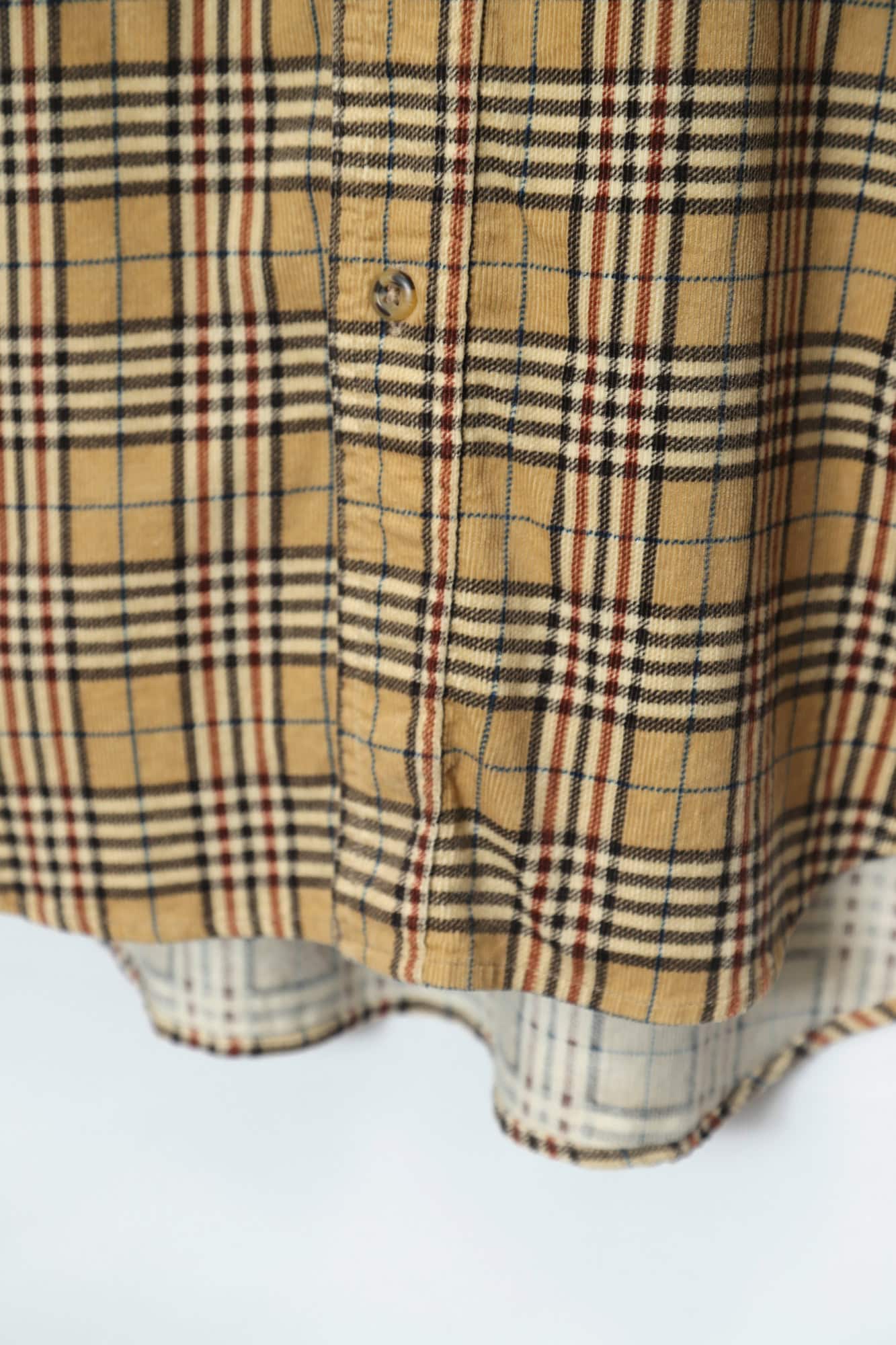 VINTAGE CORDUROY PRINTED SHIRT/L - 画像 (4)